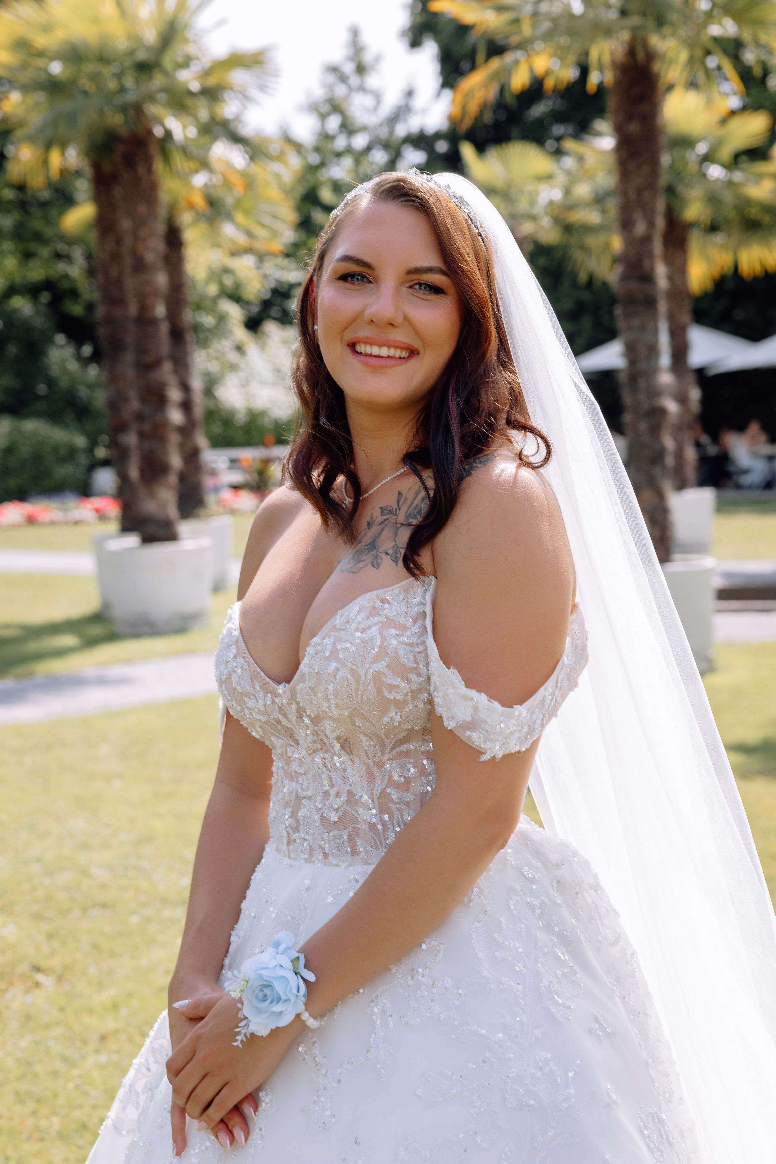 Hochzeit im Schlosscafé im Palmenhaus & Schloss Nymphenburg. Hochzeitsfotograf München Taufe Familienfotograf Tanja Mauke