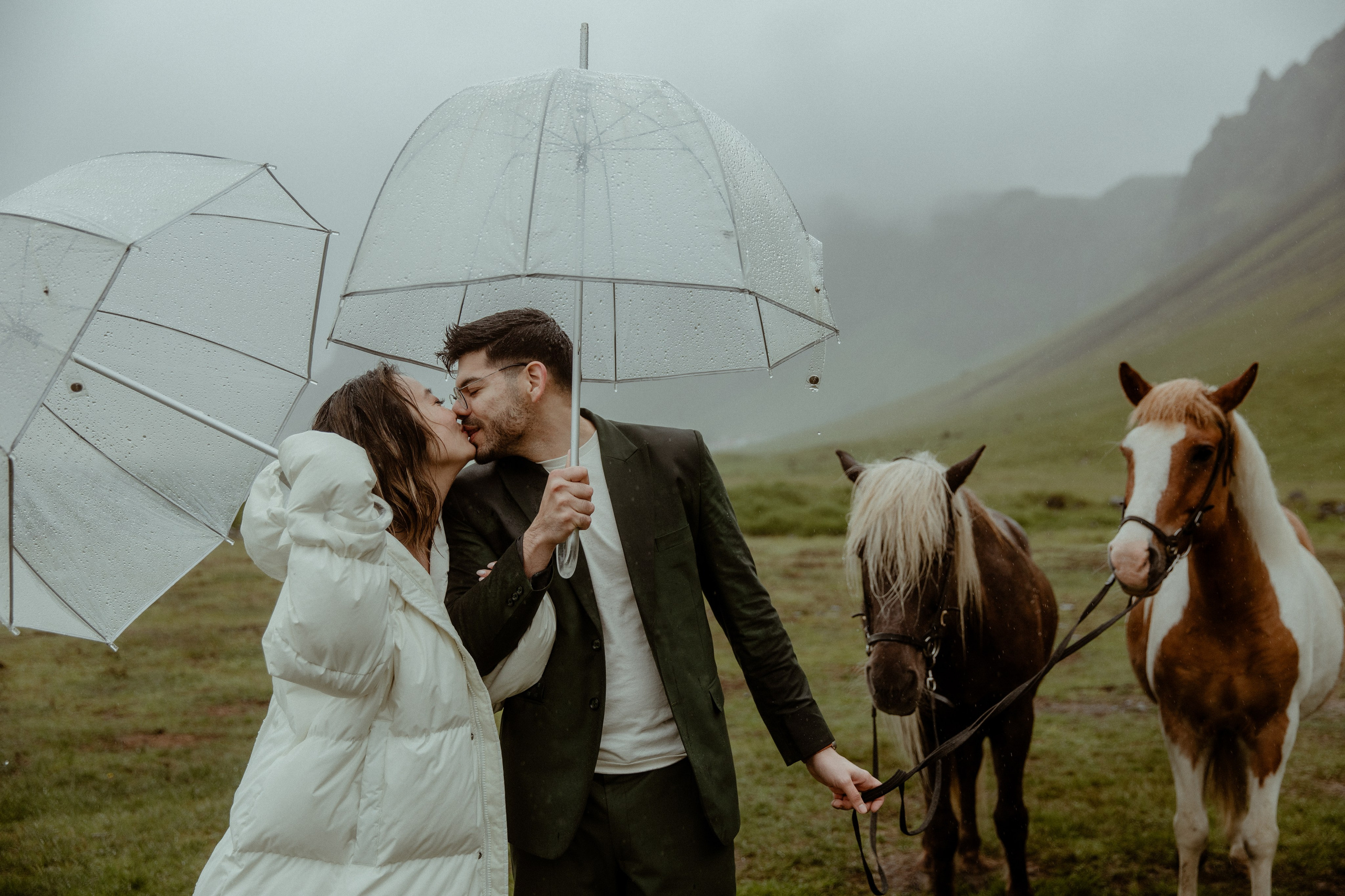Elopement at Kvernufoss Waterfall. Iceland elopement photo and video | Nikolaichik Photo