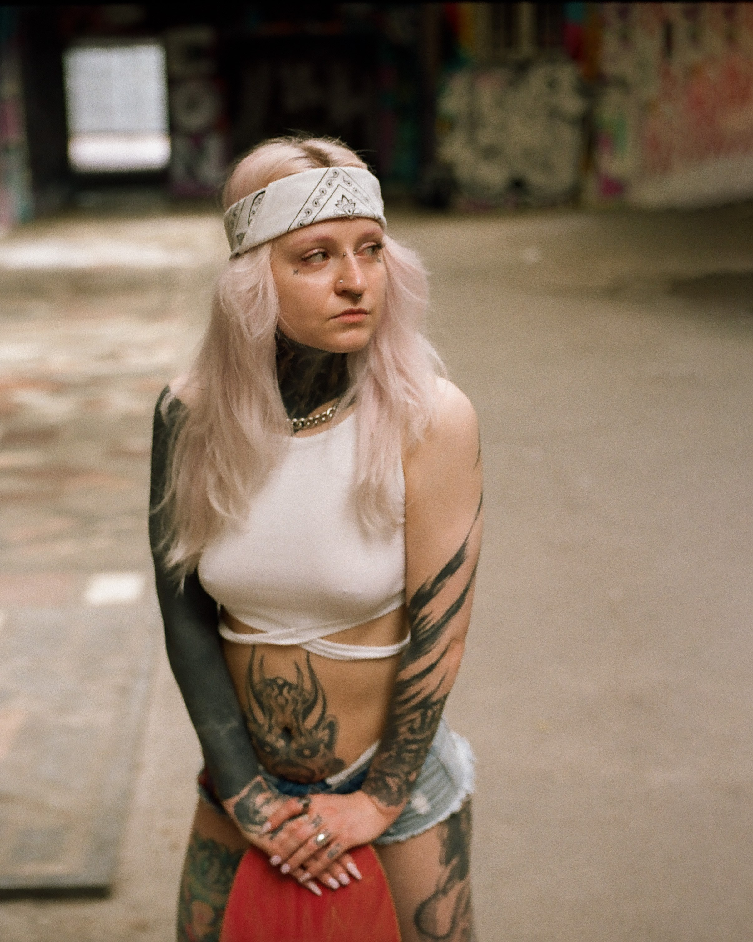 Mary (film photo). Portrait photographer in Warsaw