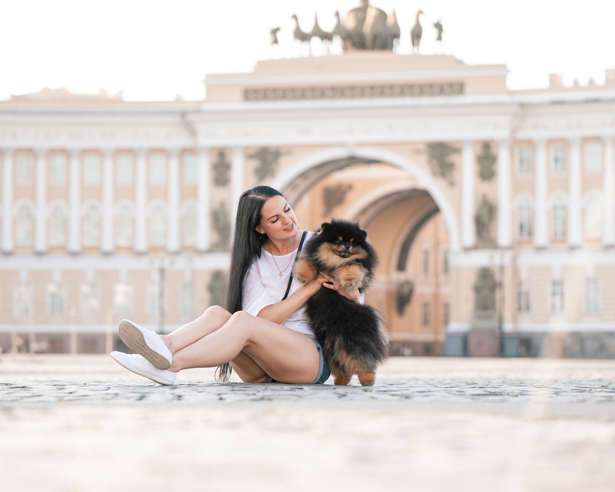 Фотопрогулки с собакой. Фотограф в Белграде Таня Асфирь