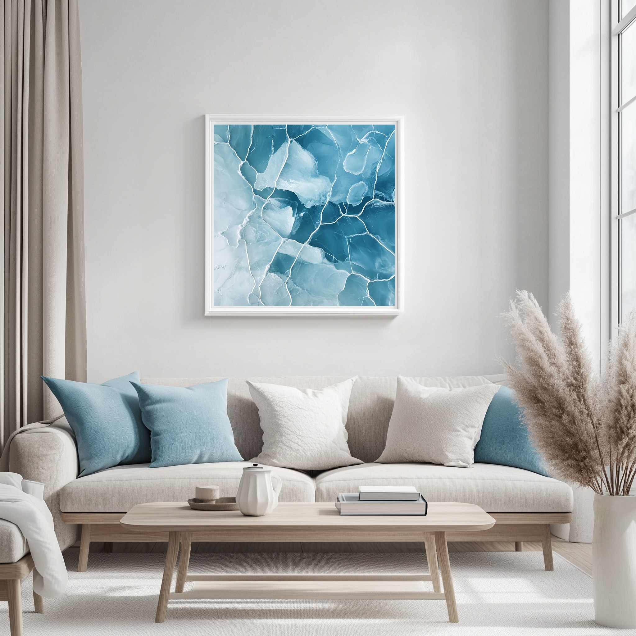 Silent symphony of winter. Lolly Shine. Contemporary digital artist