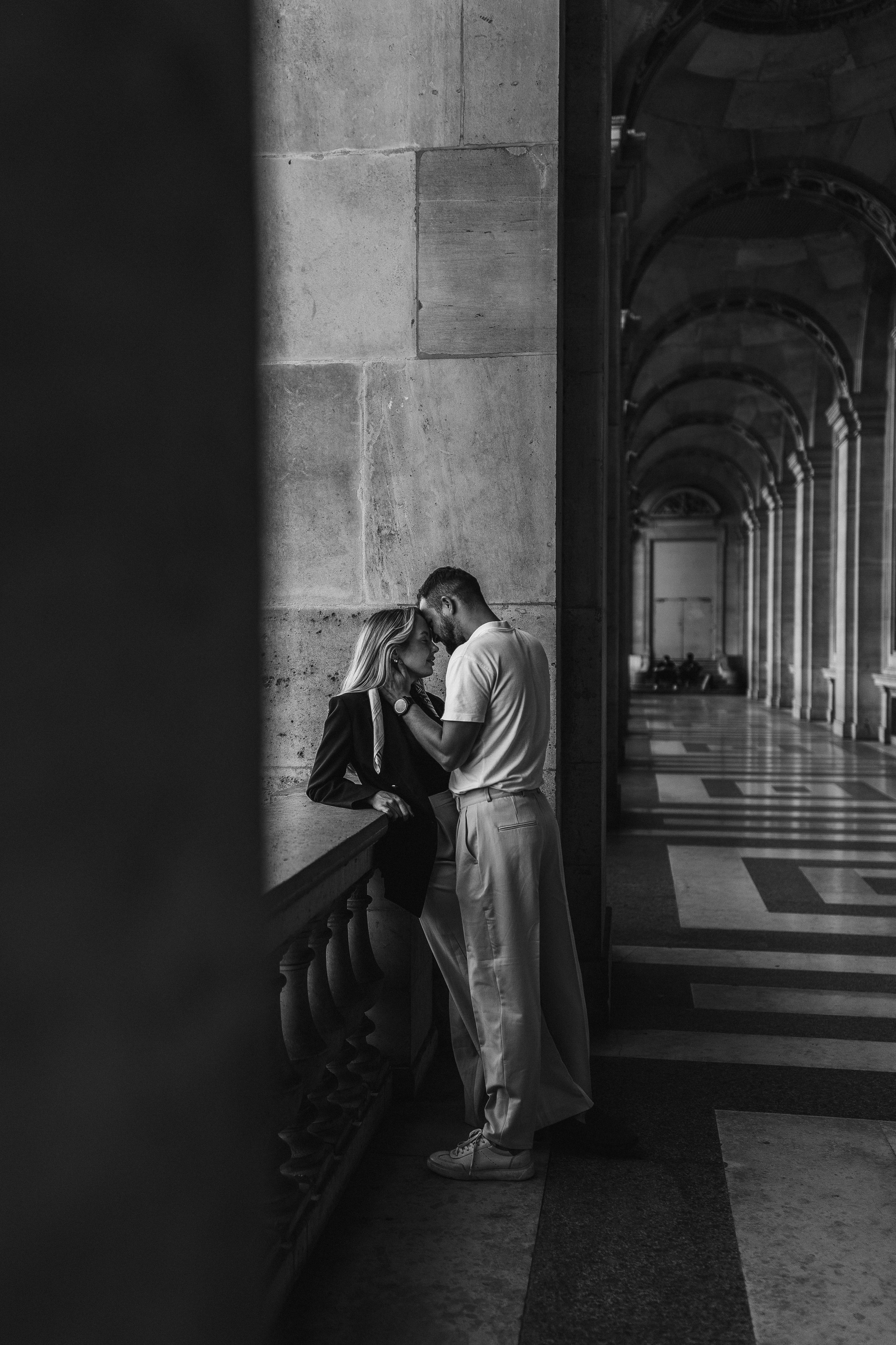 Paris couple shooting. Photographer Rouen, France