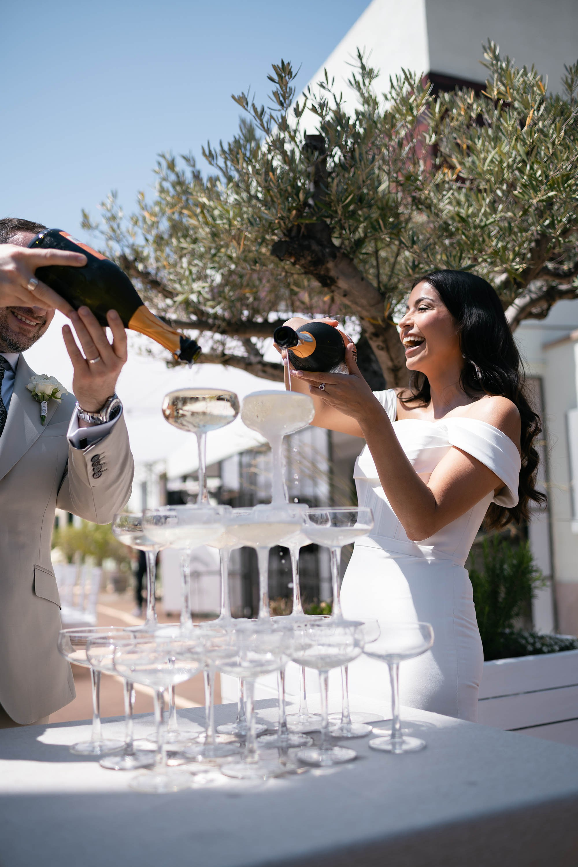 Johanna and Francesco. Destination Wedding Photographers based in Spain