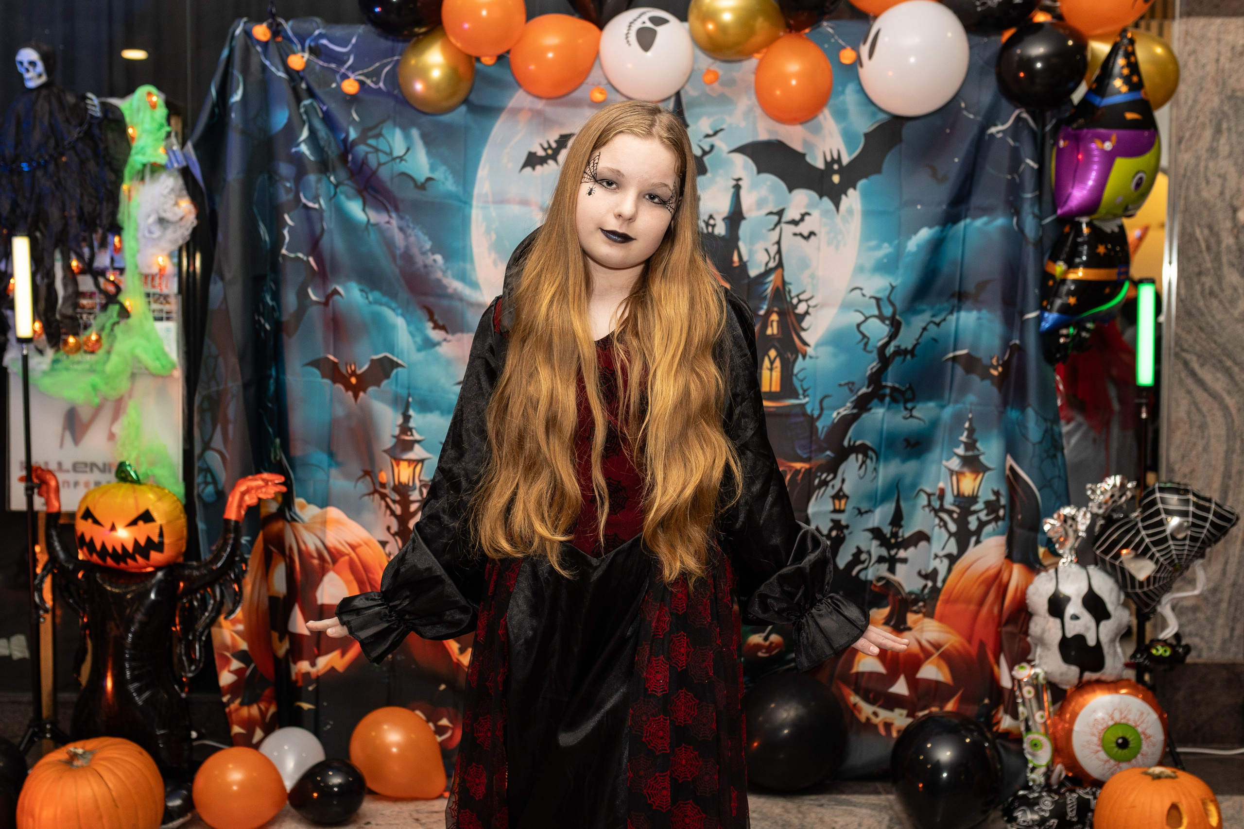 Leo dance studio Helloween 2025. Семейный и детский фотограф в Варшаве Мила Бобровская
