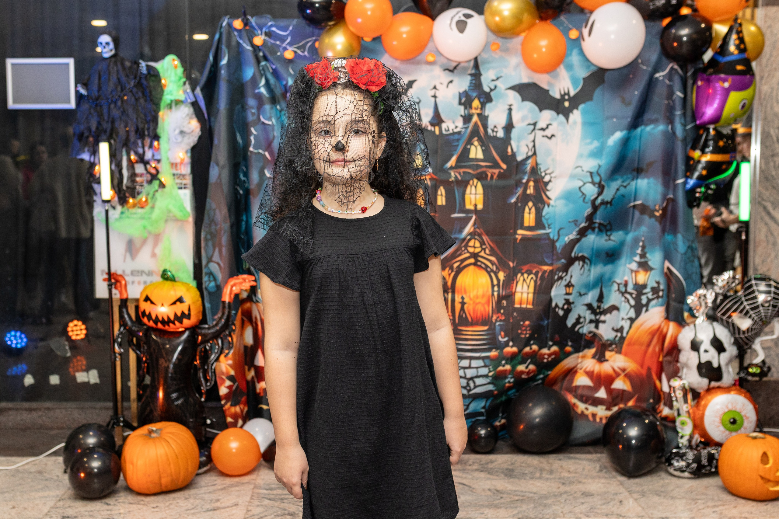 Leo dance studio Helloween 2025. Семейный и детский фотограф в Варшаве Мила Бобровская