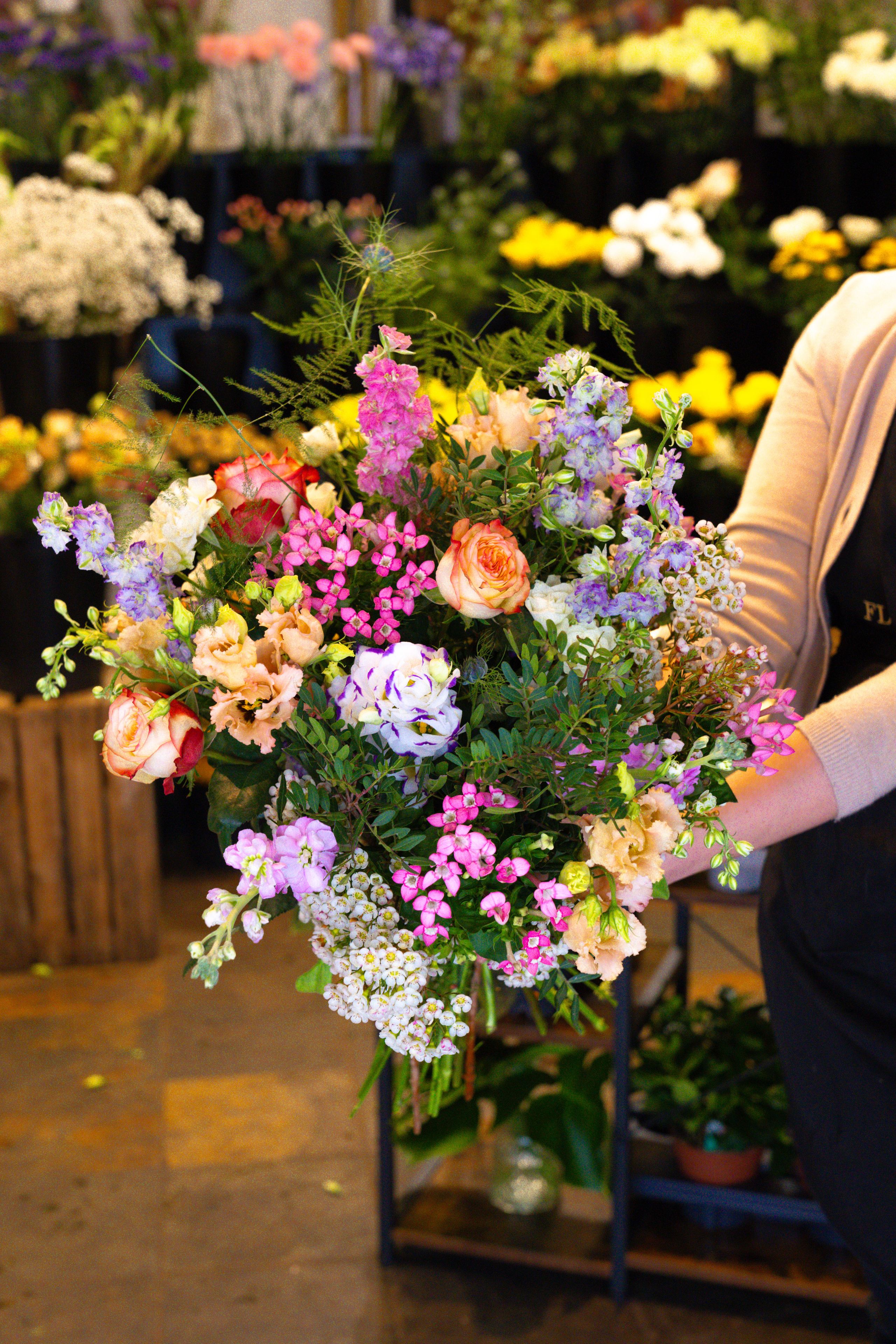 Flower shop photography. Newcastle Upon Tyne Photographer Yana Balatskaya
