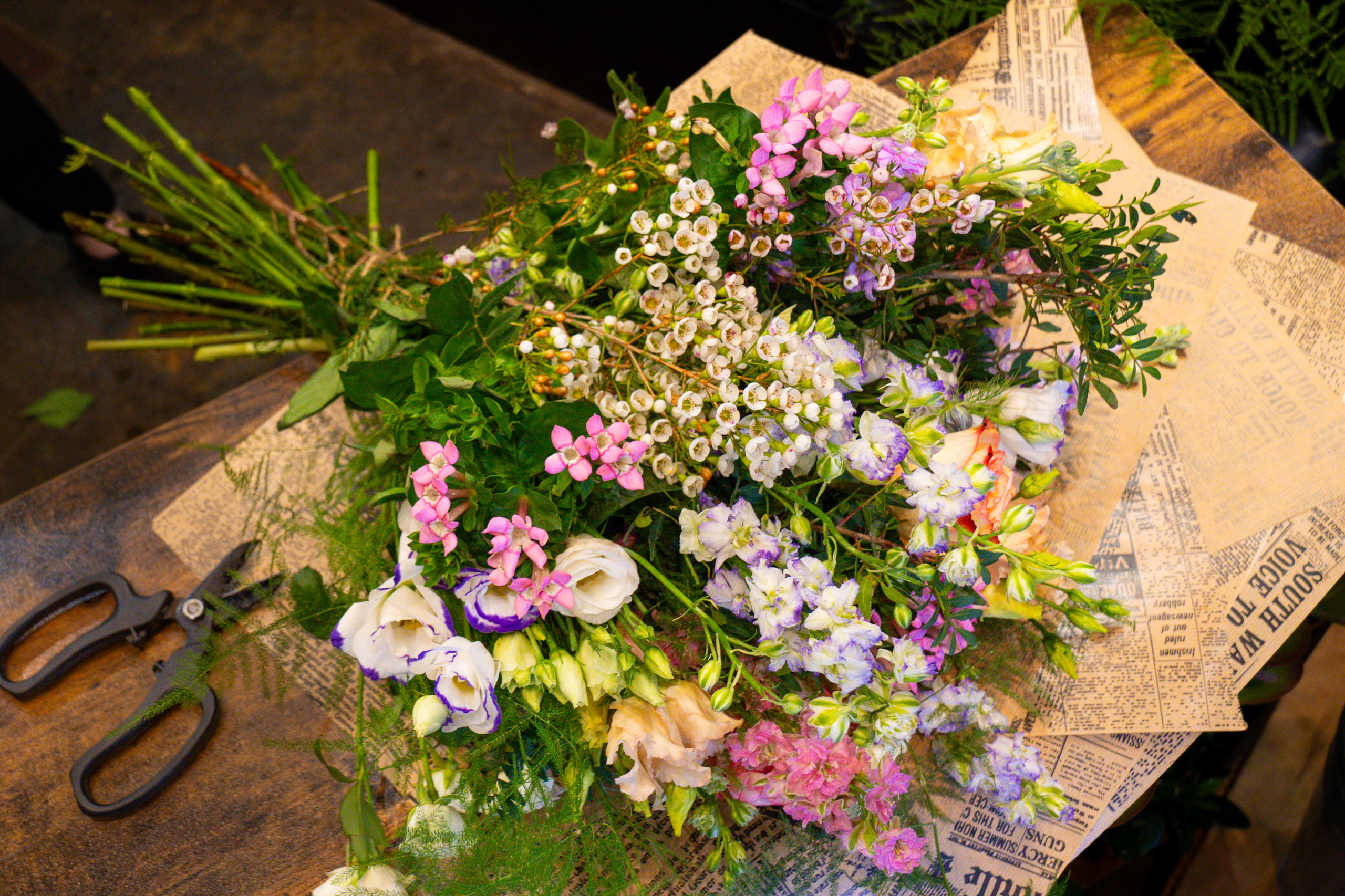 Flower shop photography. Newcastle Upon Tyne Photographer Yana Balatskaya