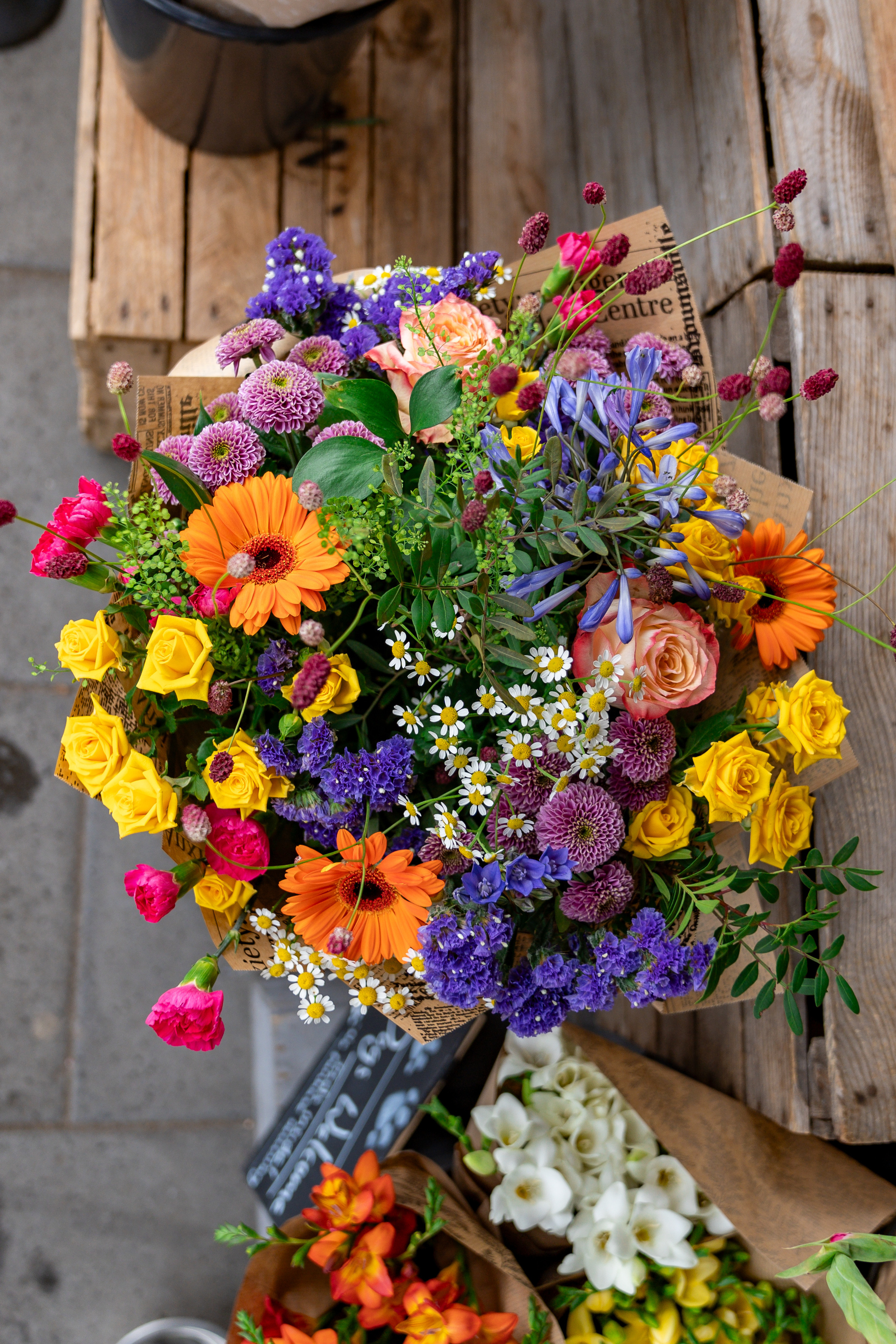 Flower shop photography. Newcastle Upon Tyne Photographer Yana Balatskaya