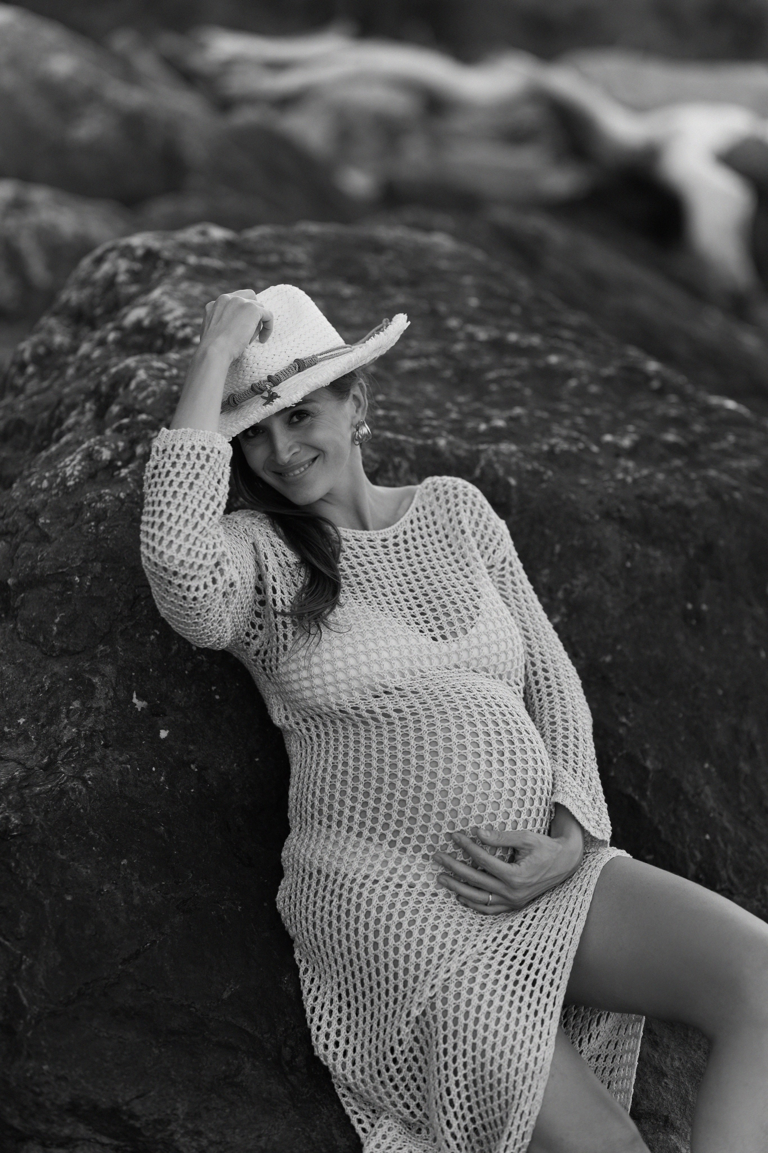 In dolce attesa. Fotografa Rimini