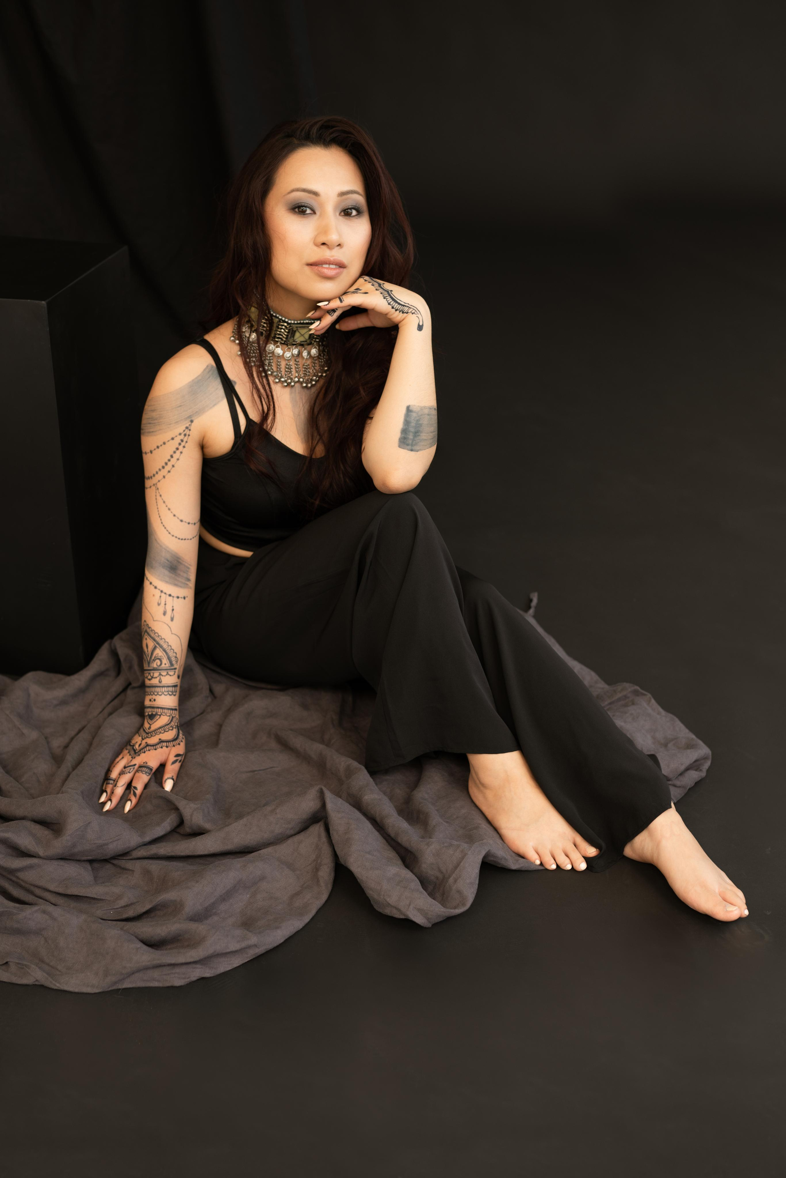 Thi — jagua bodyart. Photography and bodyart in Cologne — Sylvette Loda