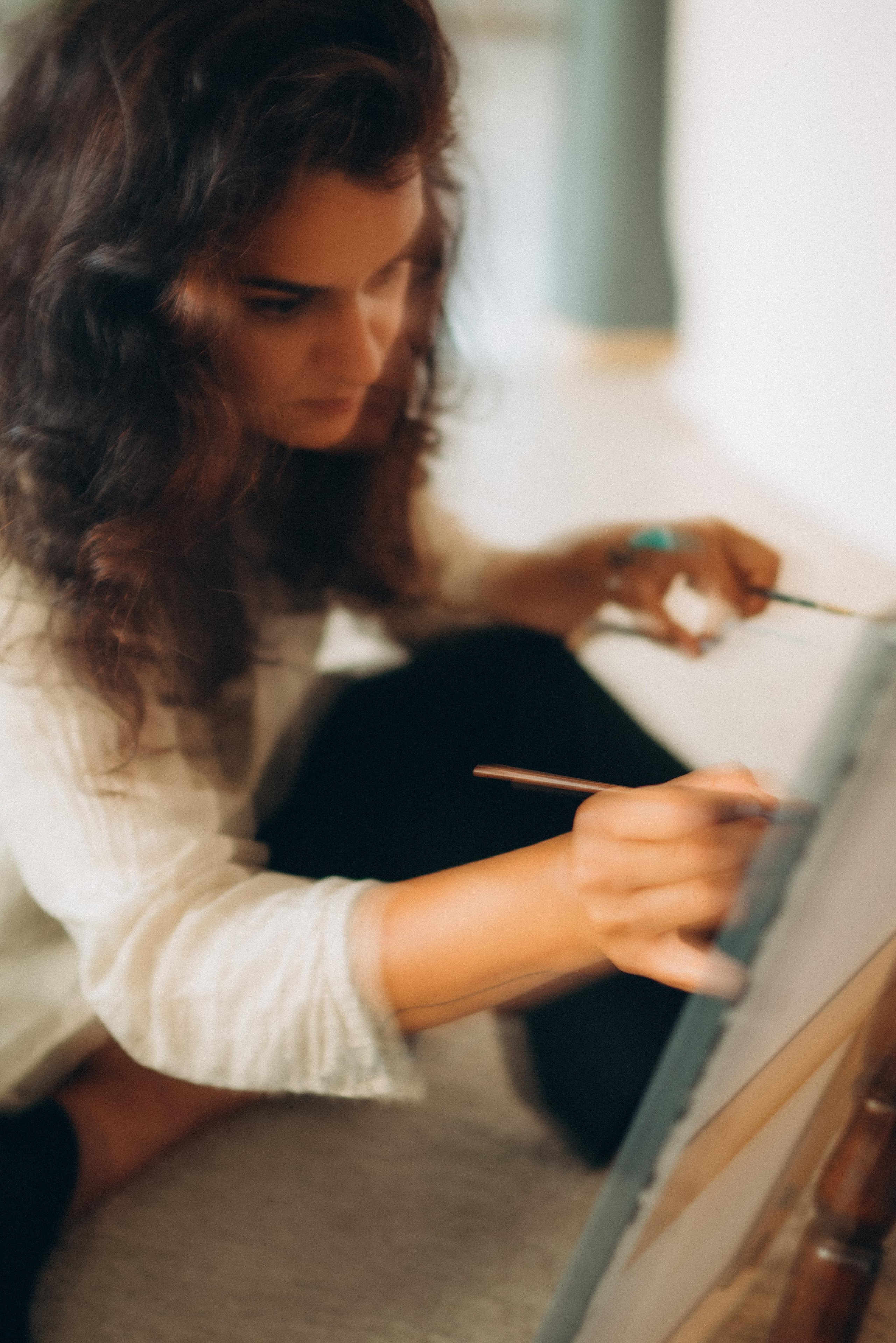 The artist Bahareh. Photography and bodyart in Cologne — Sylvette Loda