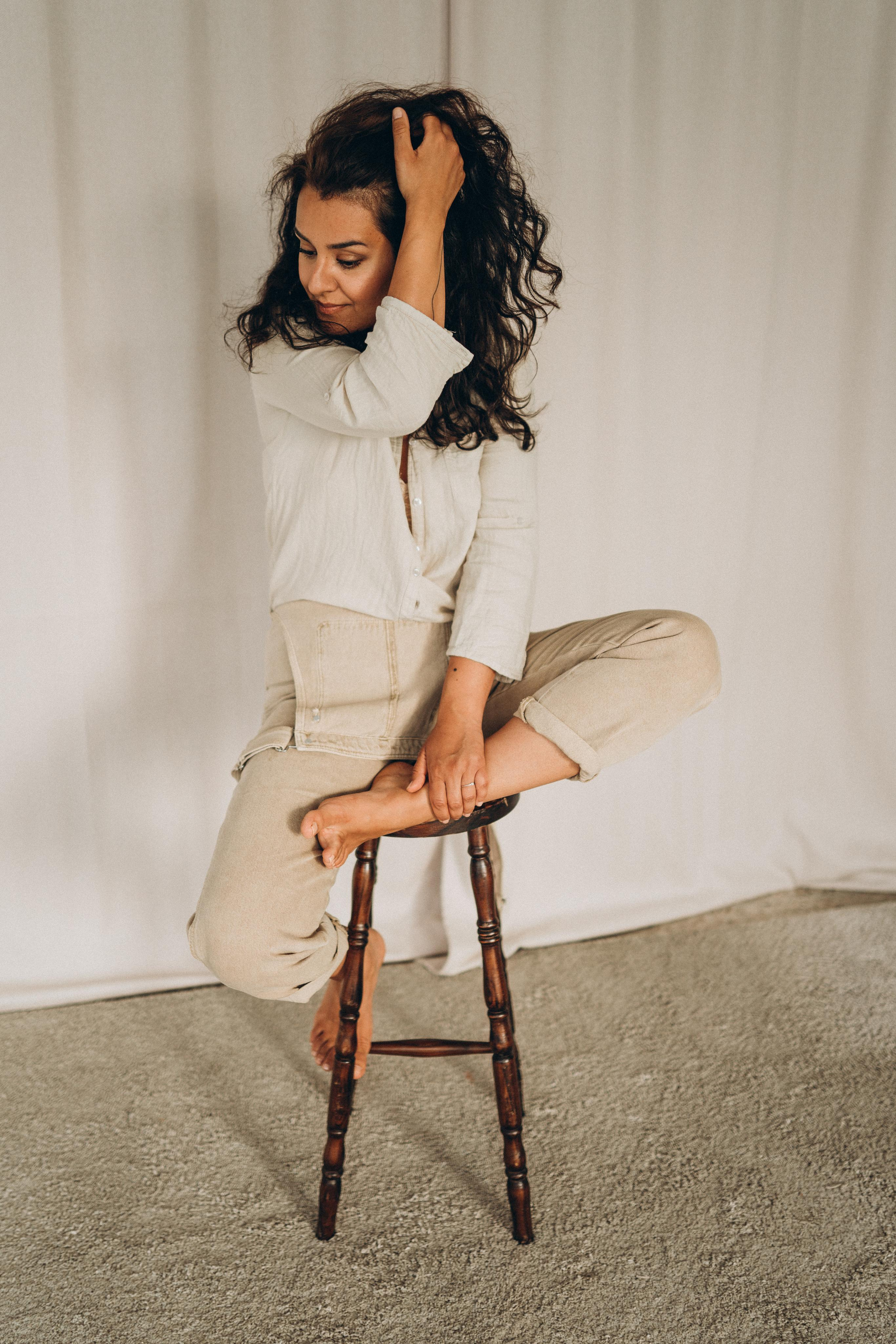 The artist Bahareh. Photography and bodyart in Cologne — Sylvette Loda