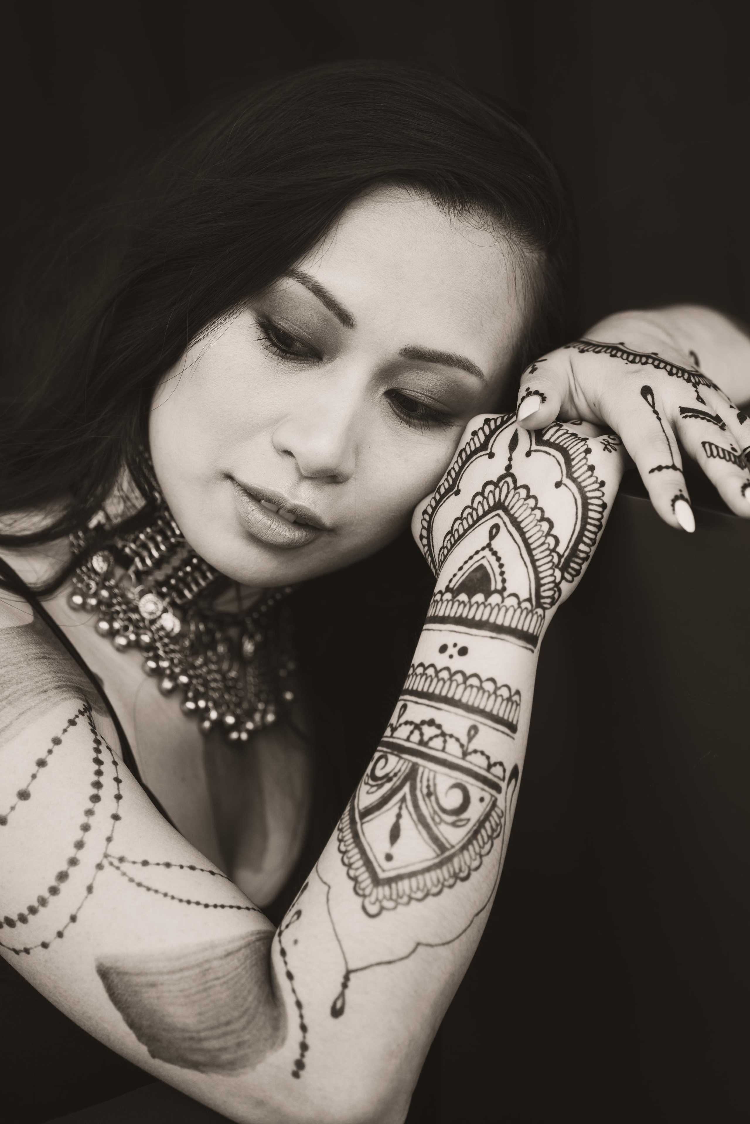 Thi — jagua bodyart. Photography and bodyart in Cologne — Sylvette Loda