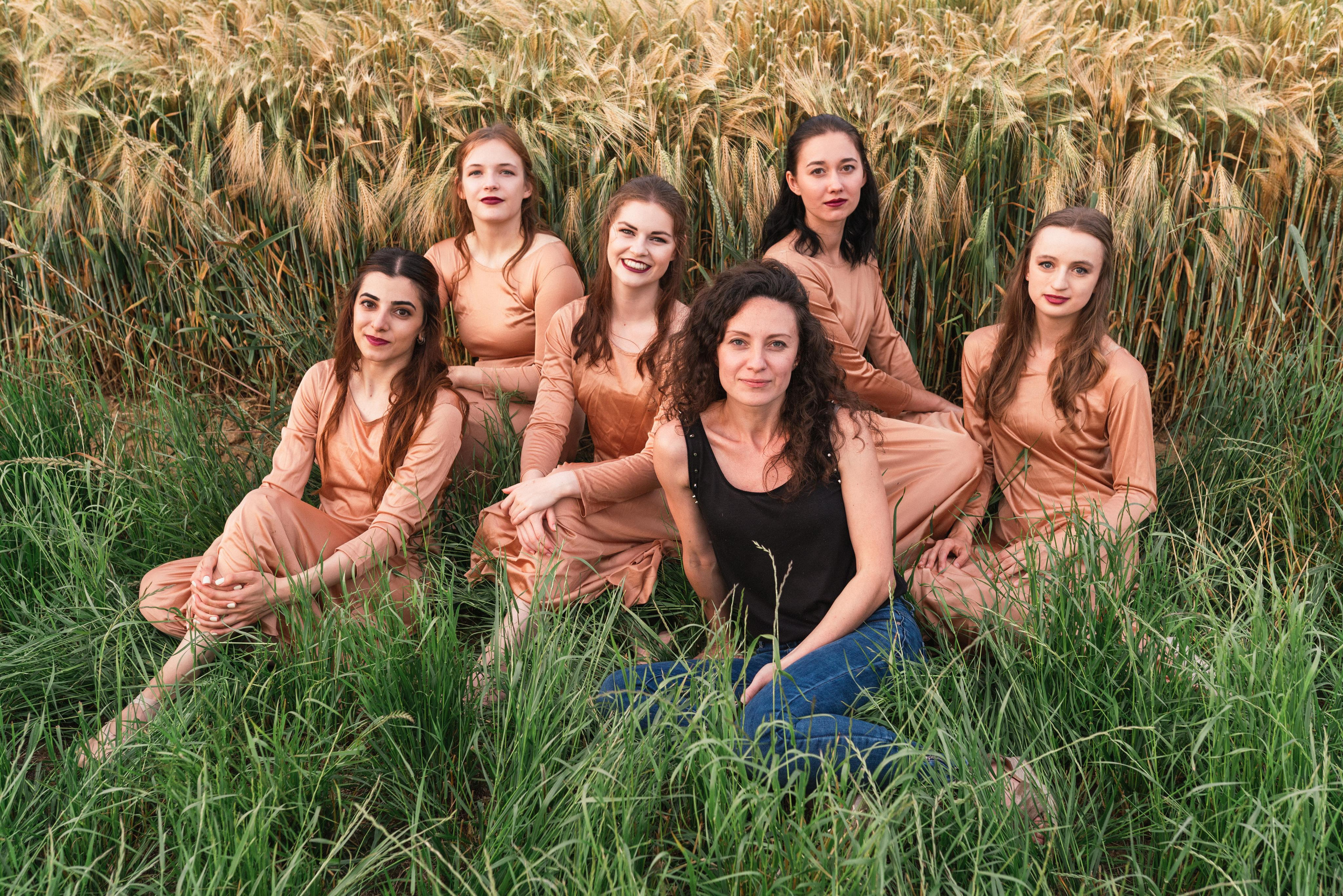 Sunset with Ballett Releve. Photography and bodyart in Cologne — Sylvette Loda