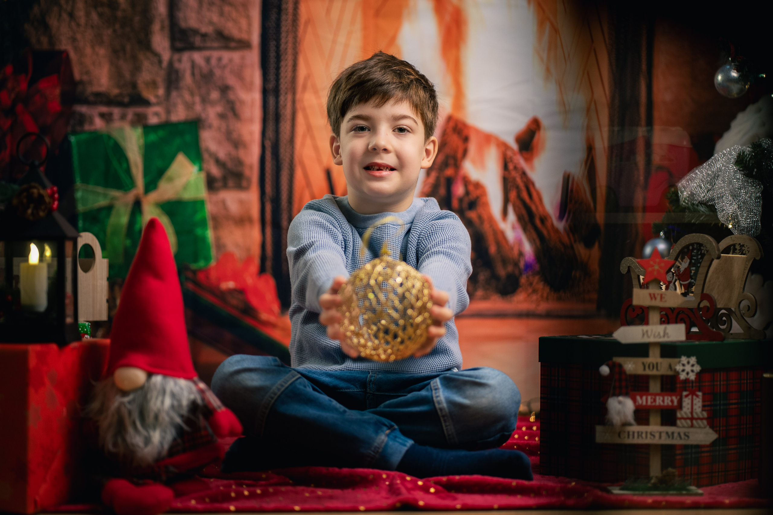 Sedinta foto Craciun — Gradinita Miniterra. Liviu Andrei - Fotograf