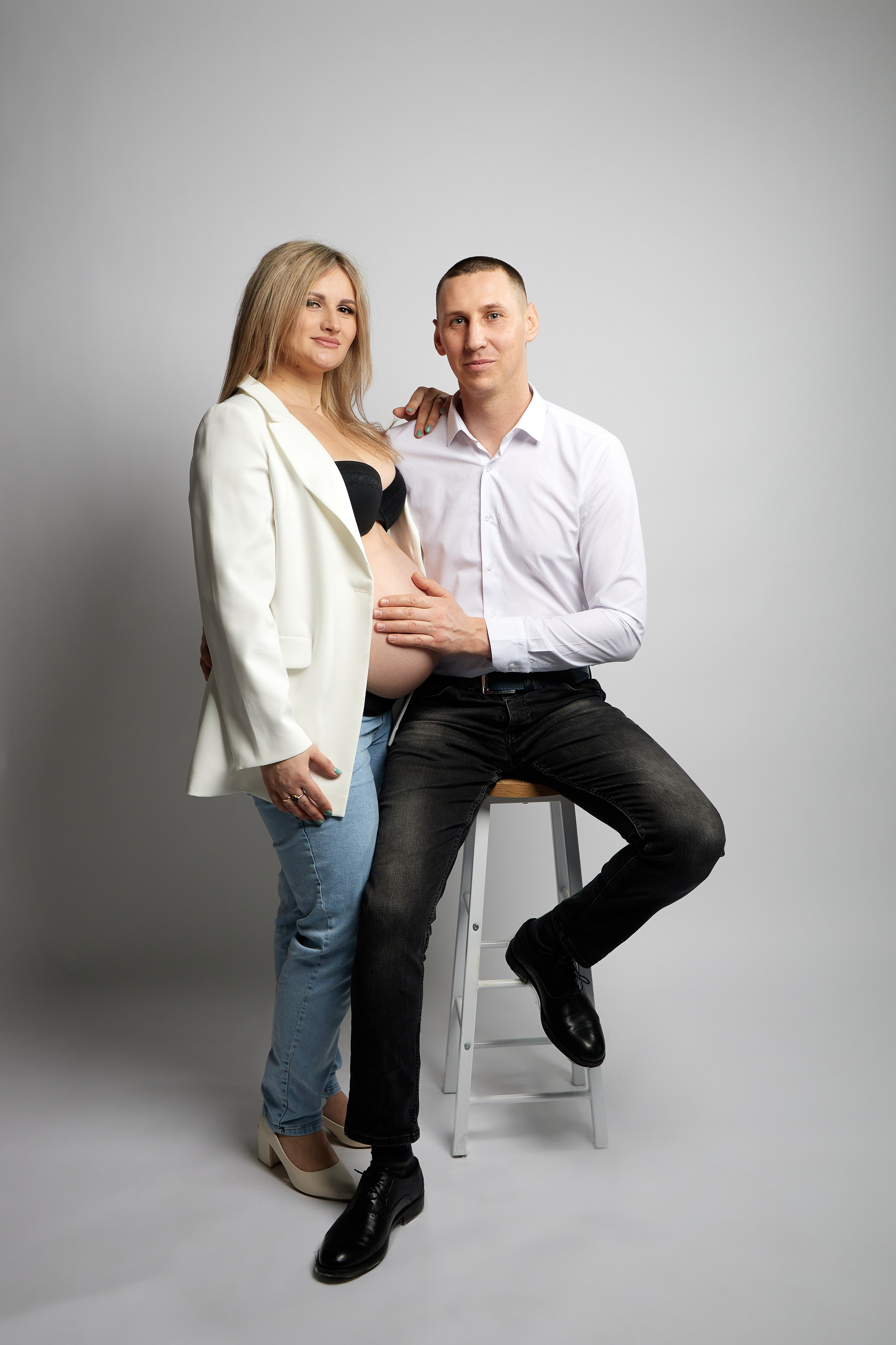 Ирина. Дмитрий и Каролина Тофан