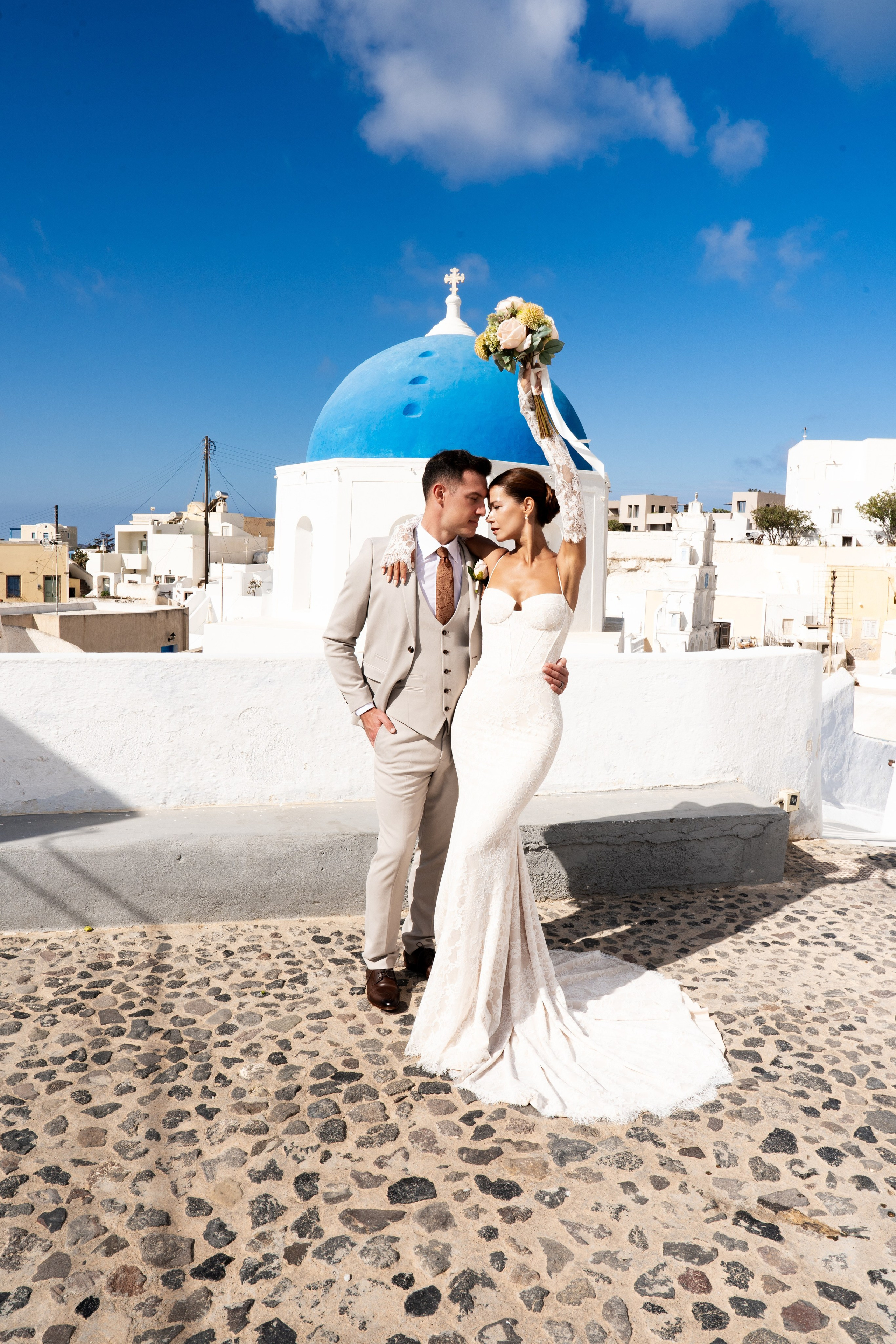 A&N: Santorini. SL Wedding Photo: ponadczasowa 💍 fotografia ślubna | Wrocław & Europa