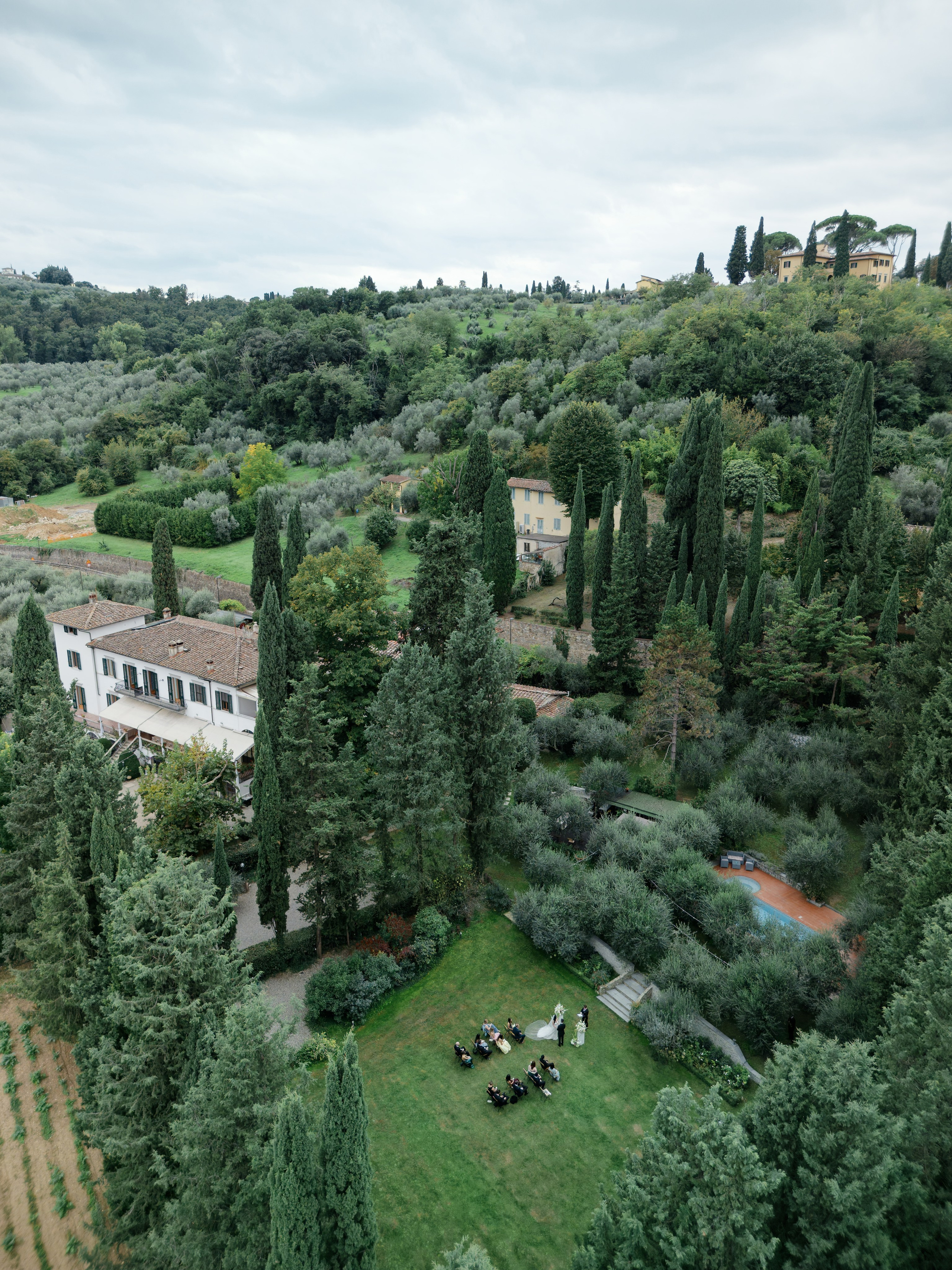 Wedding at Villa Merlo Nero, Florence Preview