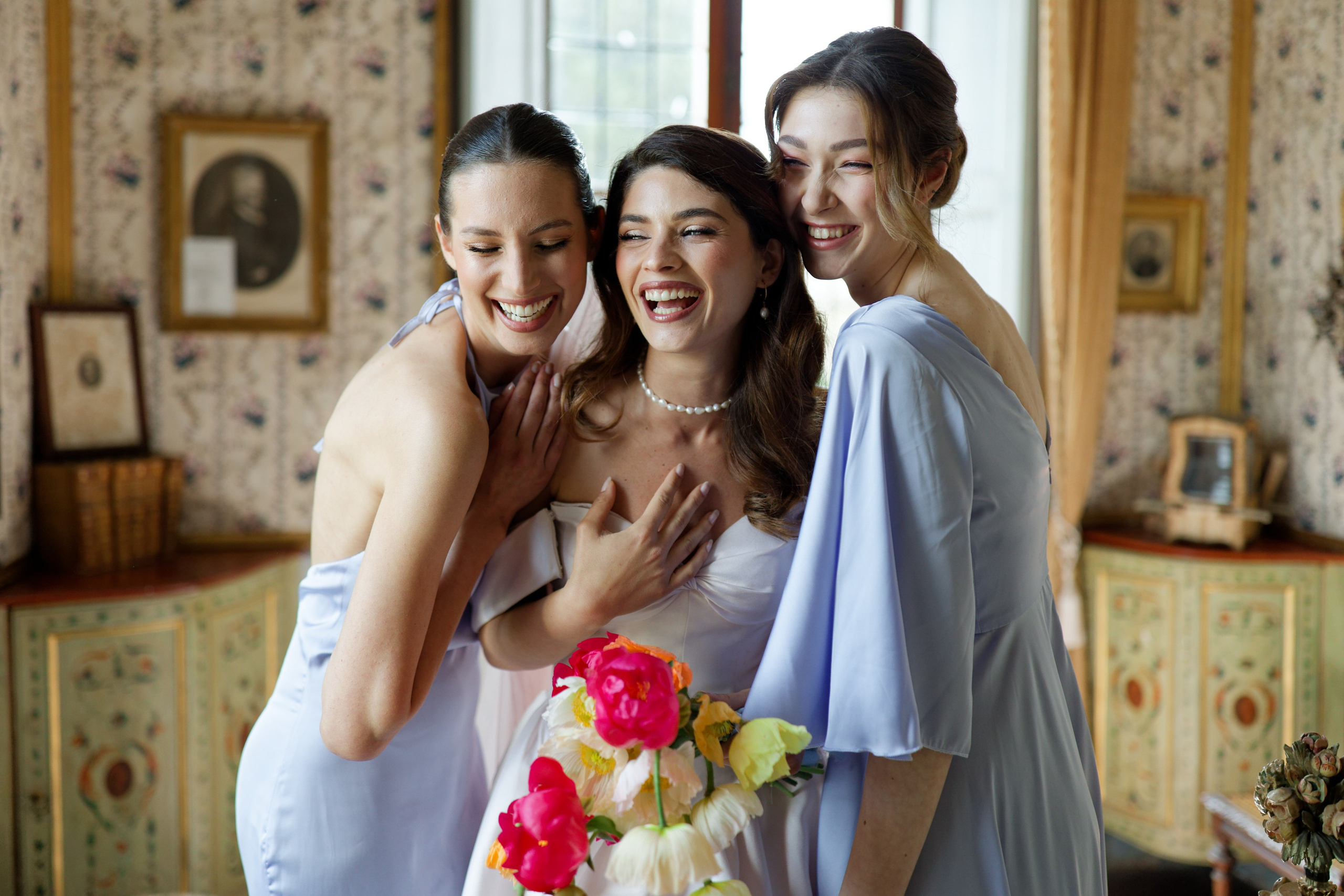 Wedding editorial at Villa di Geggiano, Tuscany, Italy