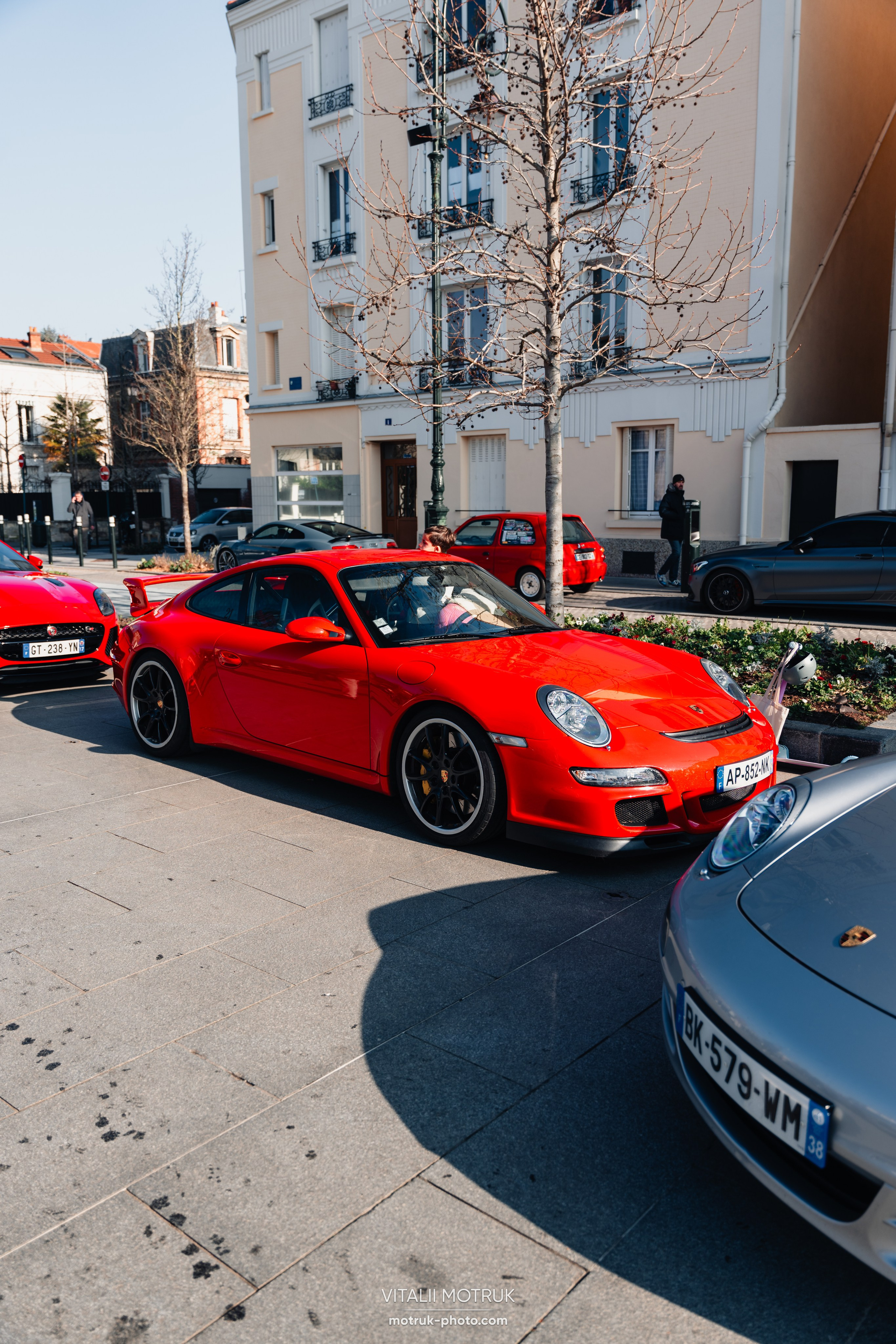 Rassemblement Colombes 16 fevrier 2025. Photographe de voitures à Paris — Vitalii Motruk