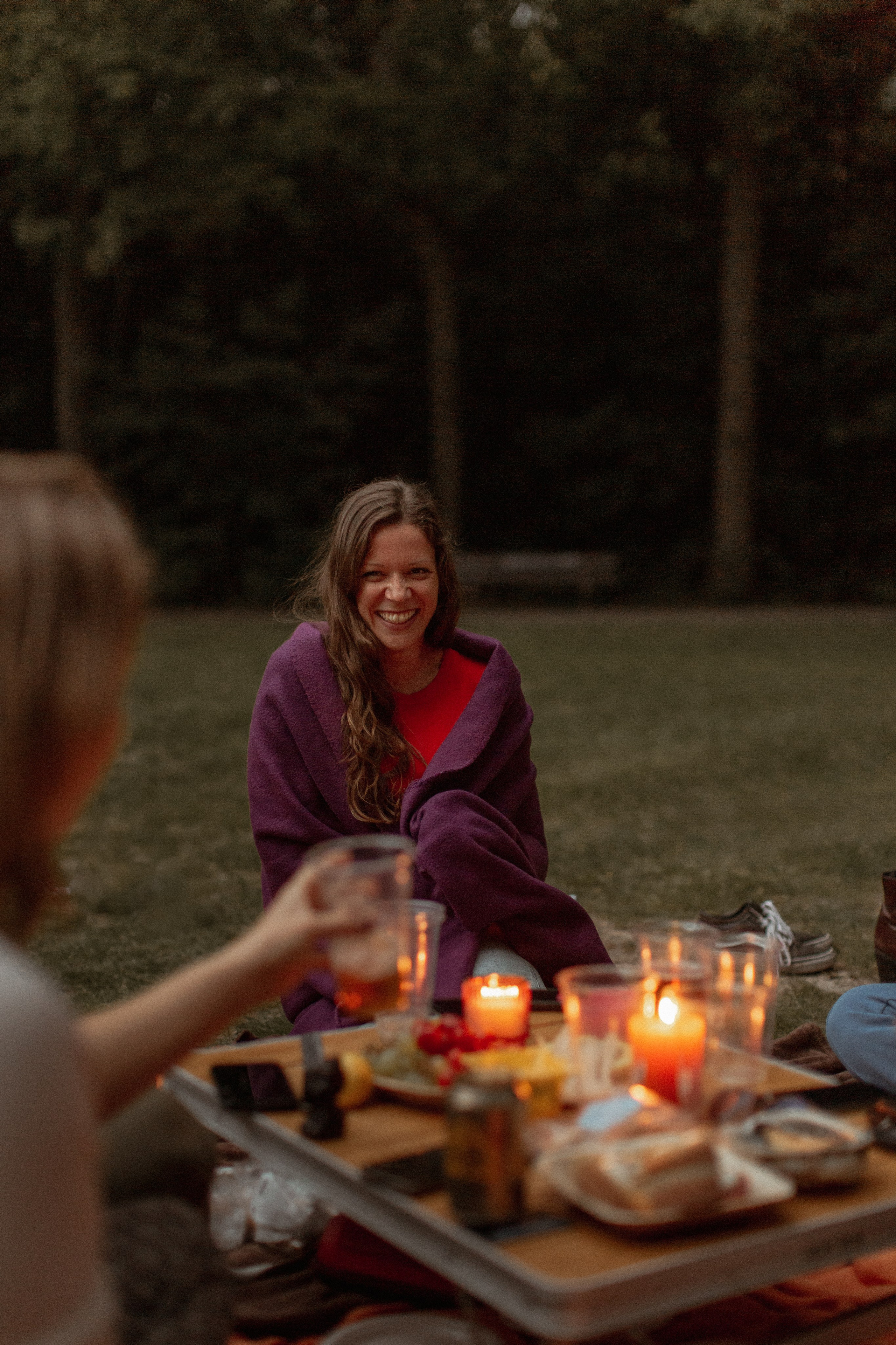 Picnic reportage. True self