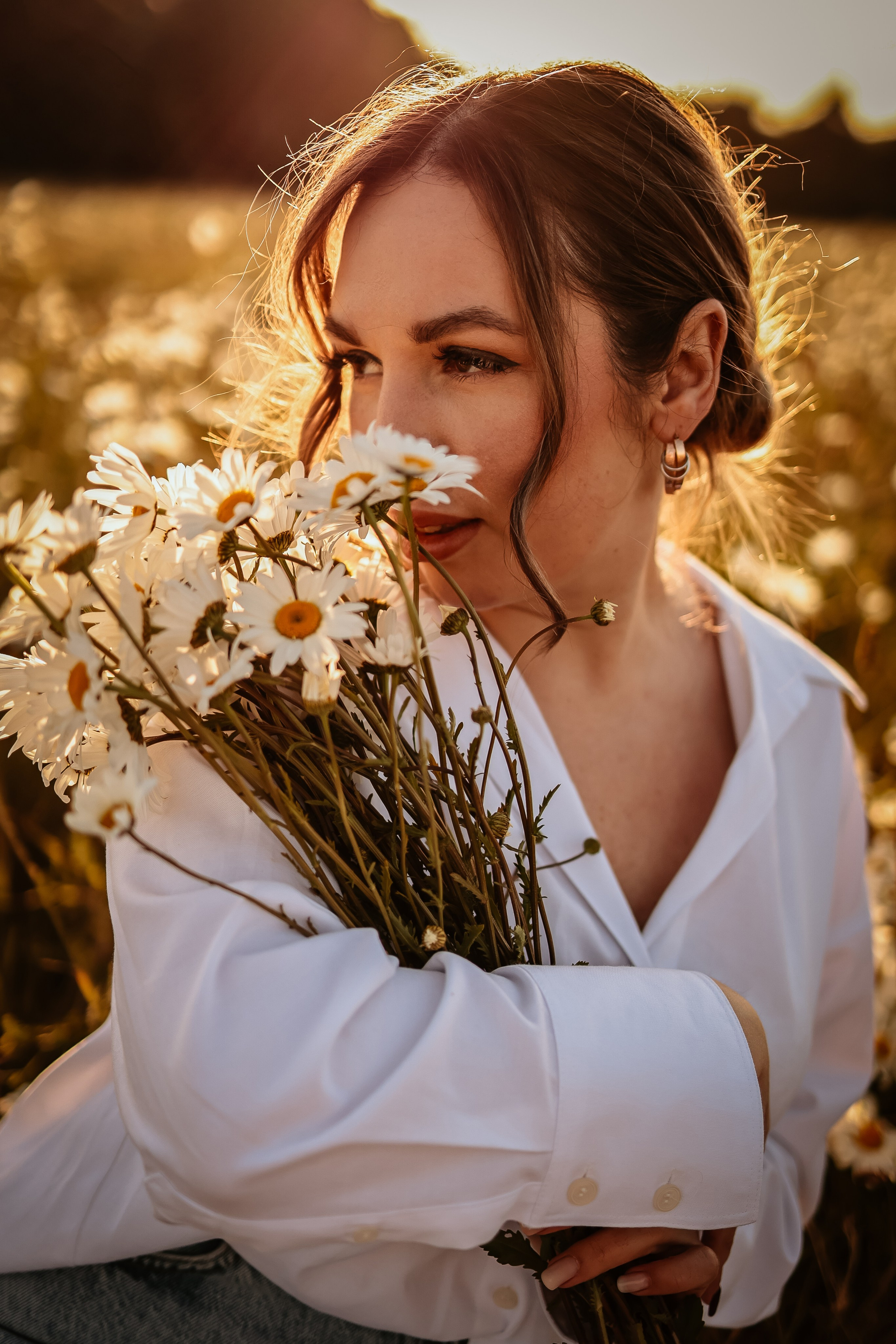 Daises. Photographer Co Dublin, Balbriggan — Agata Maliseva