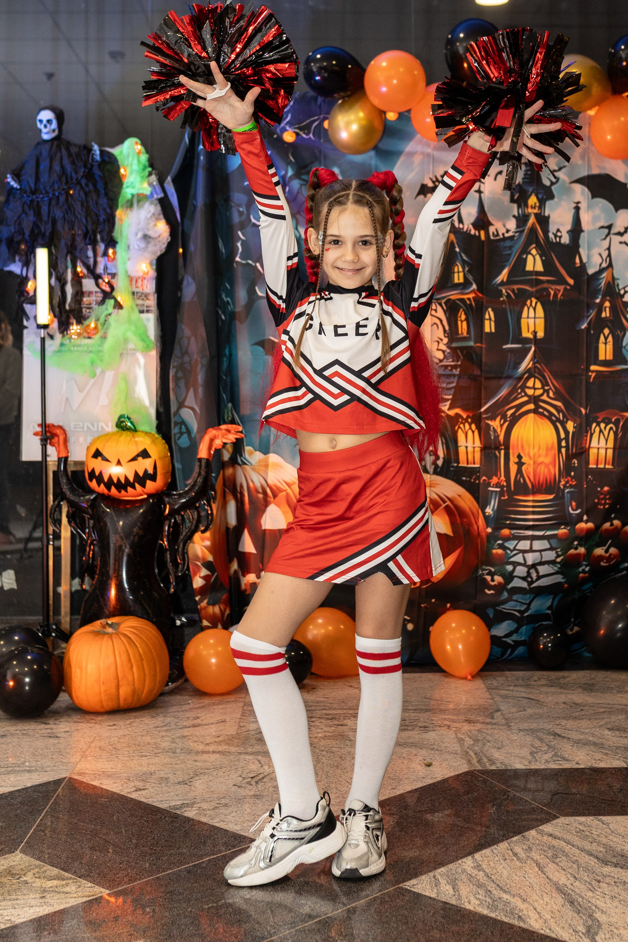 Leo dance studio Helloween 2025. Семейный и детский фотограф в Варшаве Мила Бобровская