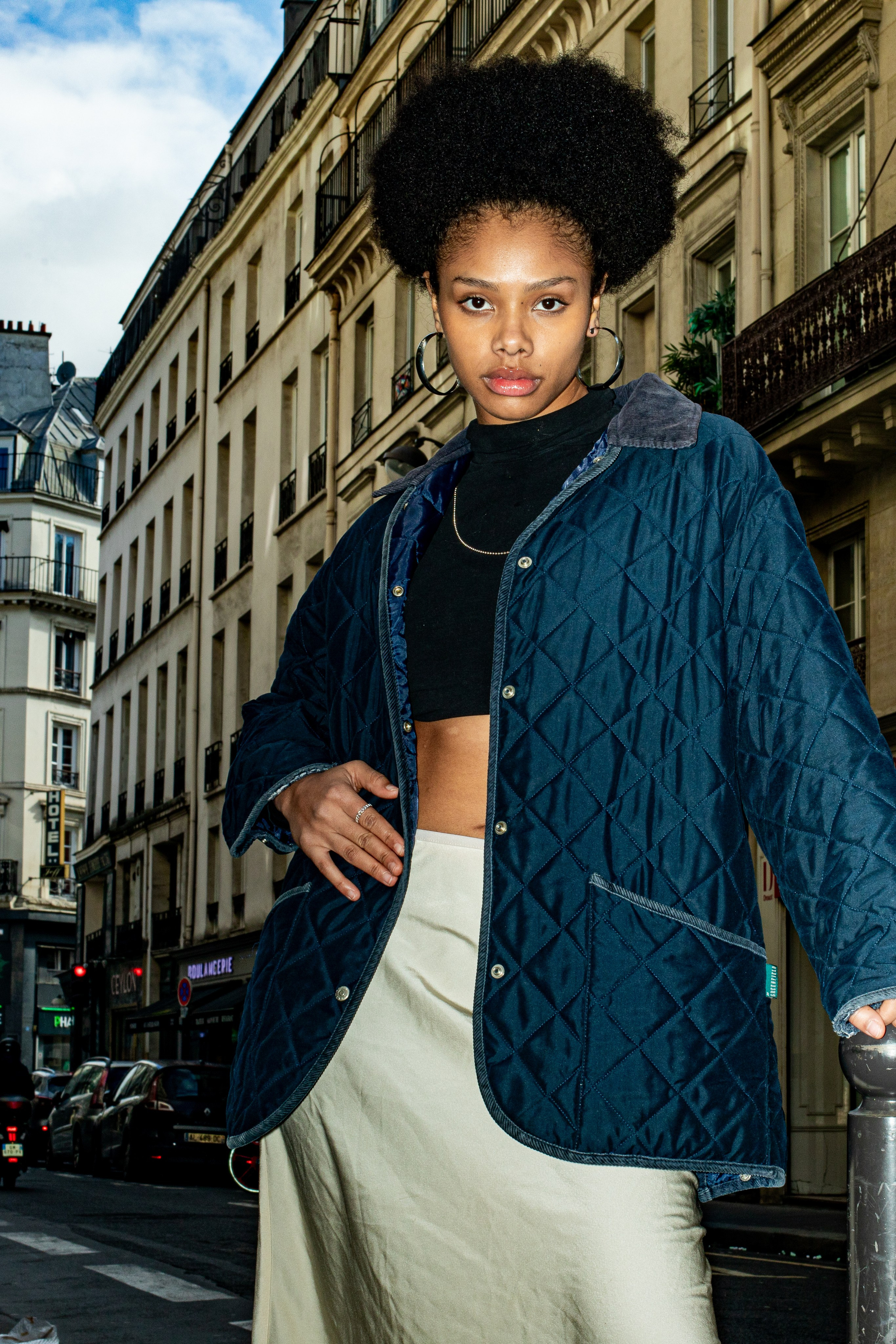 Paris fashion week shooting. Aura Studio / co-design space