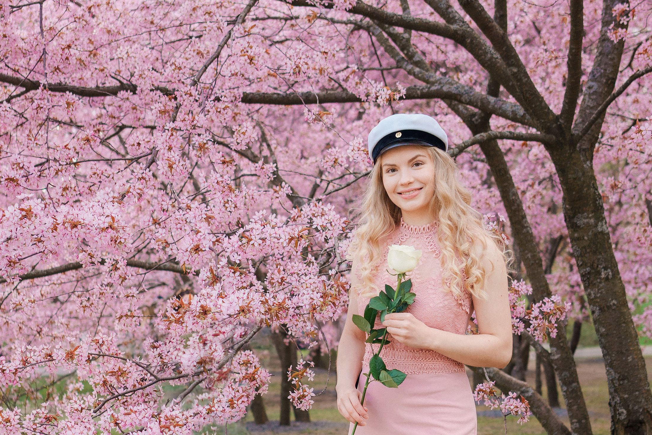 Kuvaus ruusutarhassa 2023