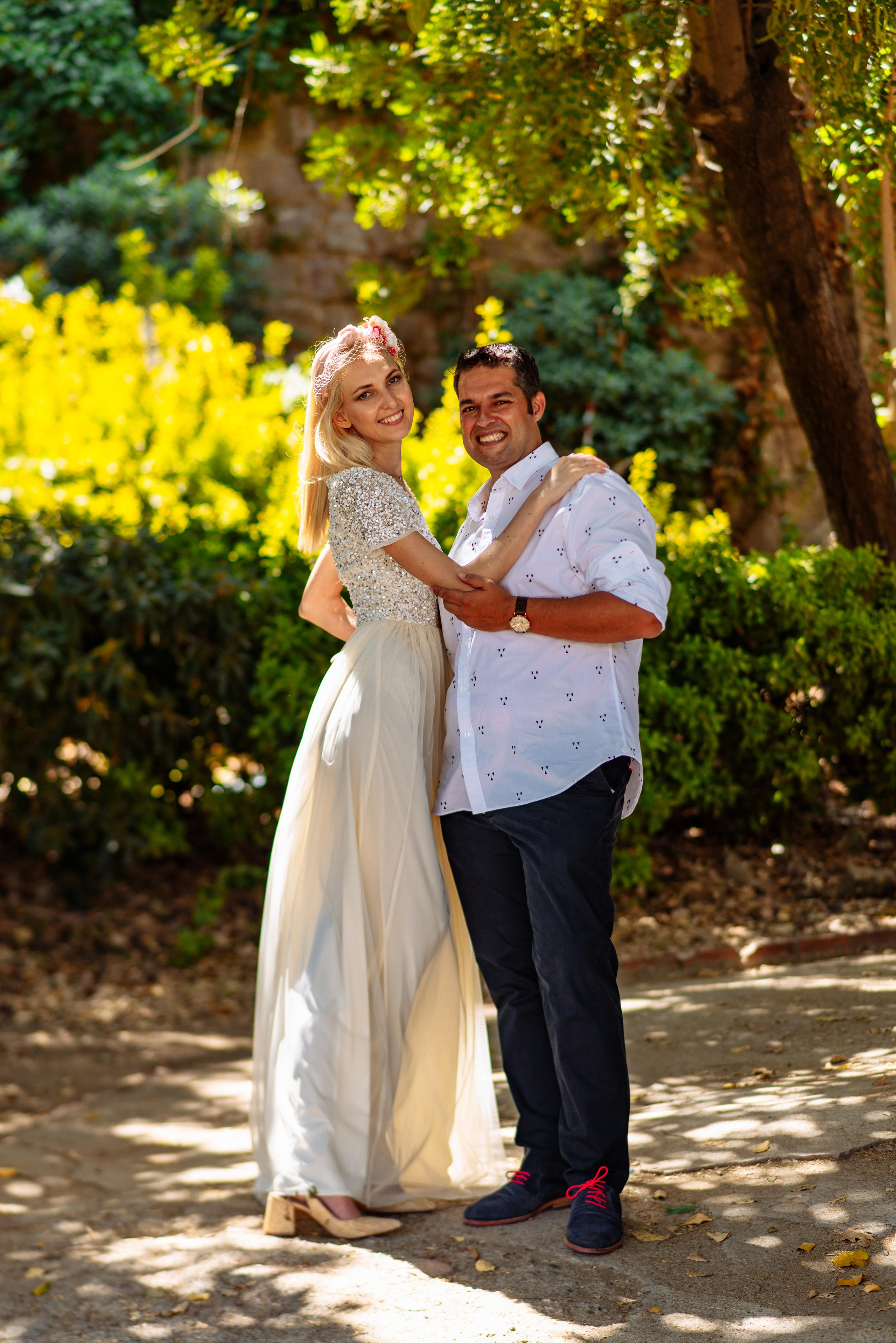 Ksenia & Josep. Fotógrafa Ekaterina Gasanova - sesiones de fotos en Barcelona