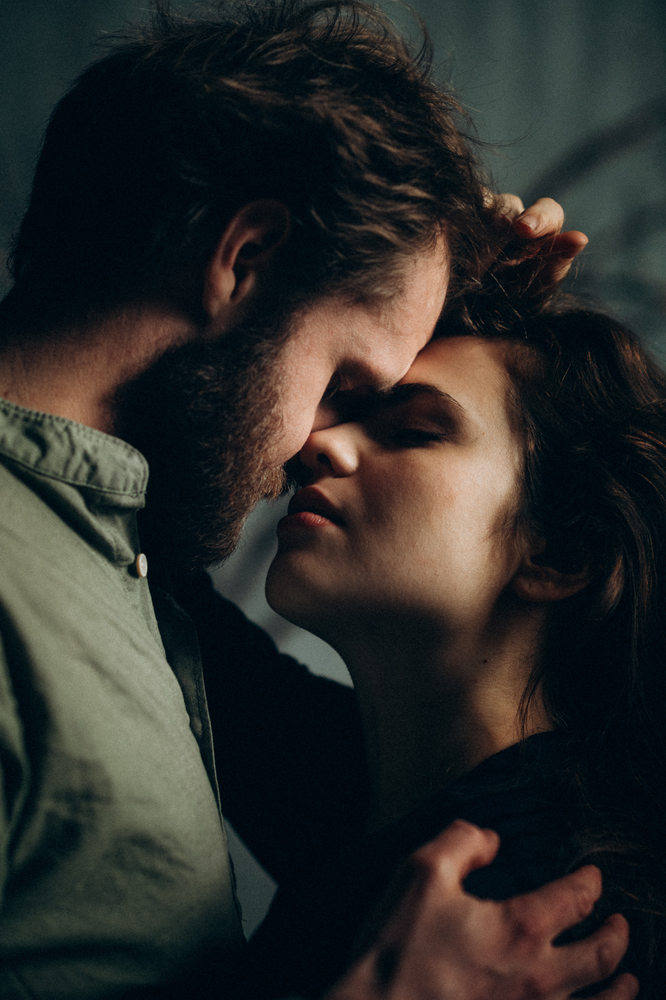 Couple romantic photoshoot in Ireland. Wedding & Family photographer in County Donegal and Dublin, Ireland