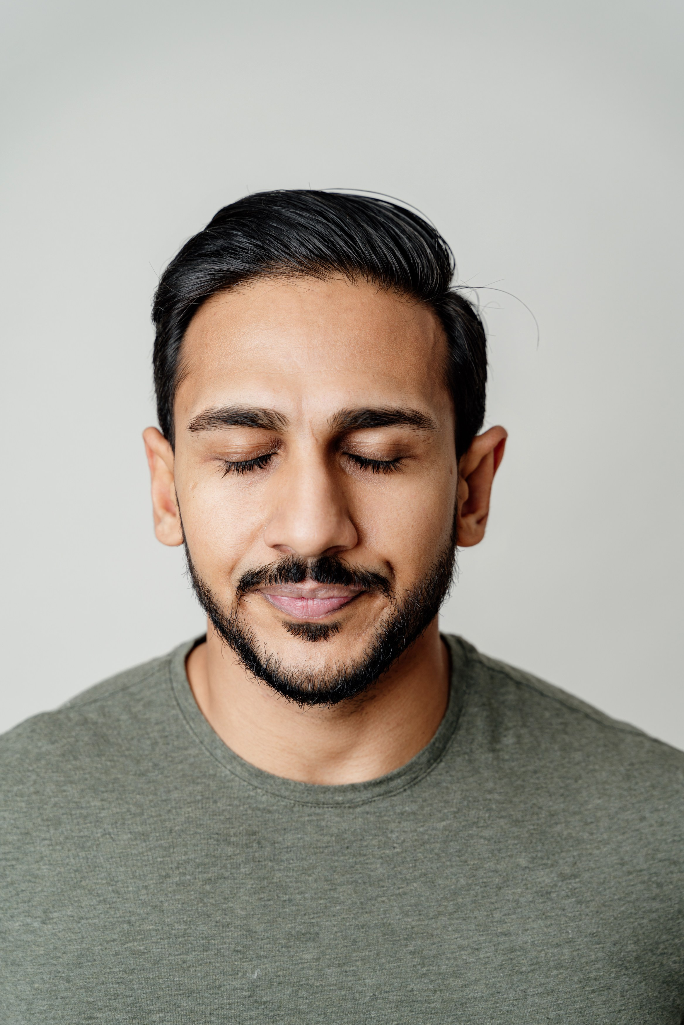 a headshot for an actor