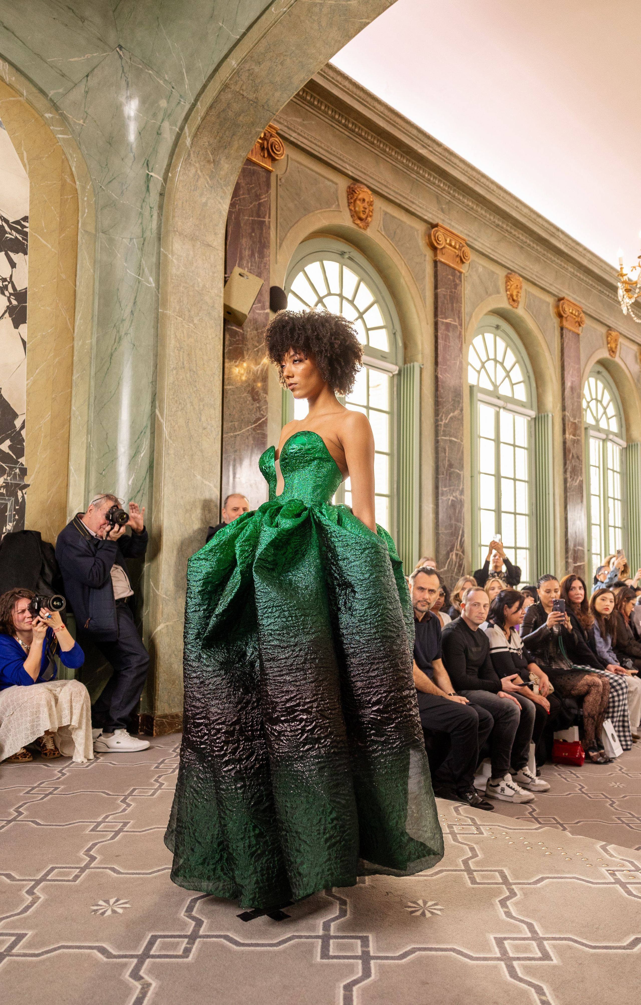 Paris fashion week. MATVEEVA STUDIO