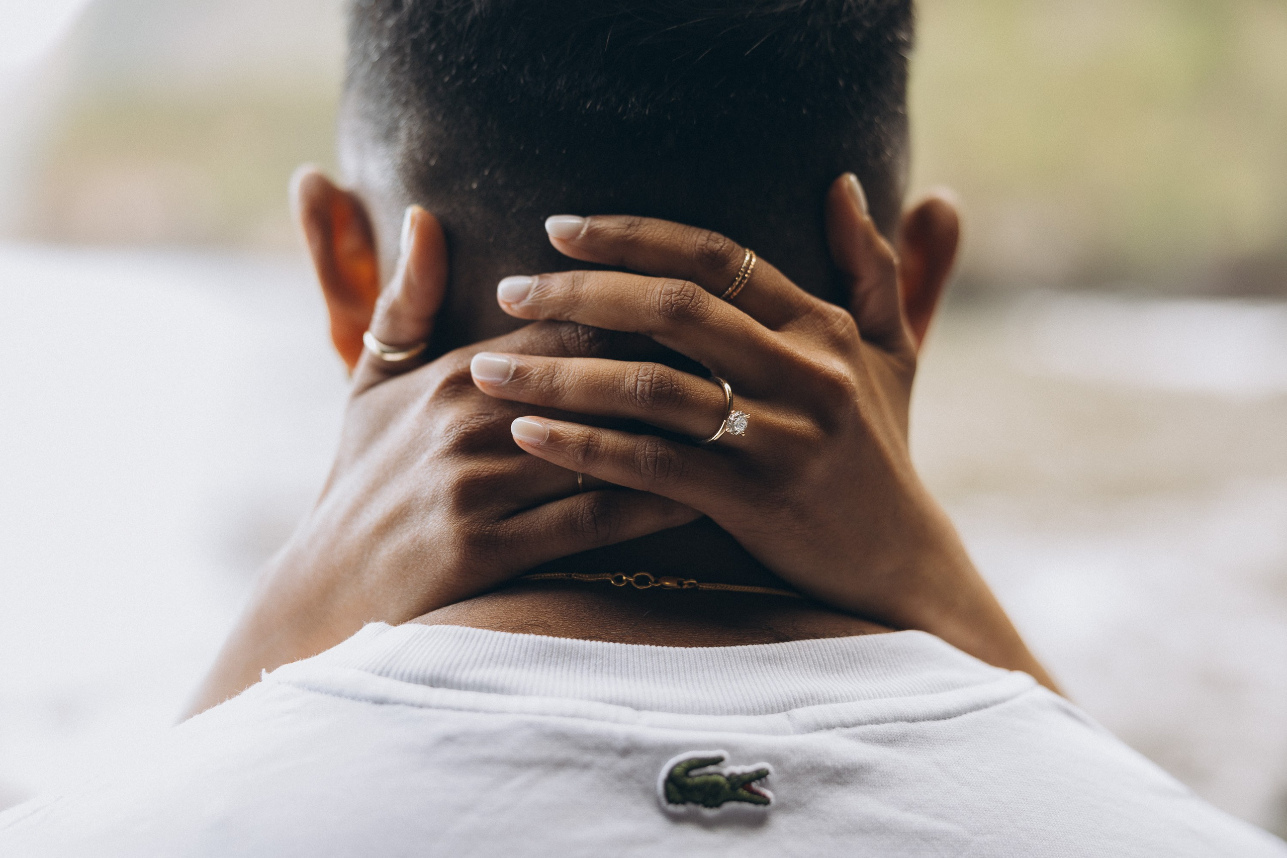 Proposal at Seixal Beach, Madeira – romantic engagement by the ocean, capturing intimate moments on the black sand shore
