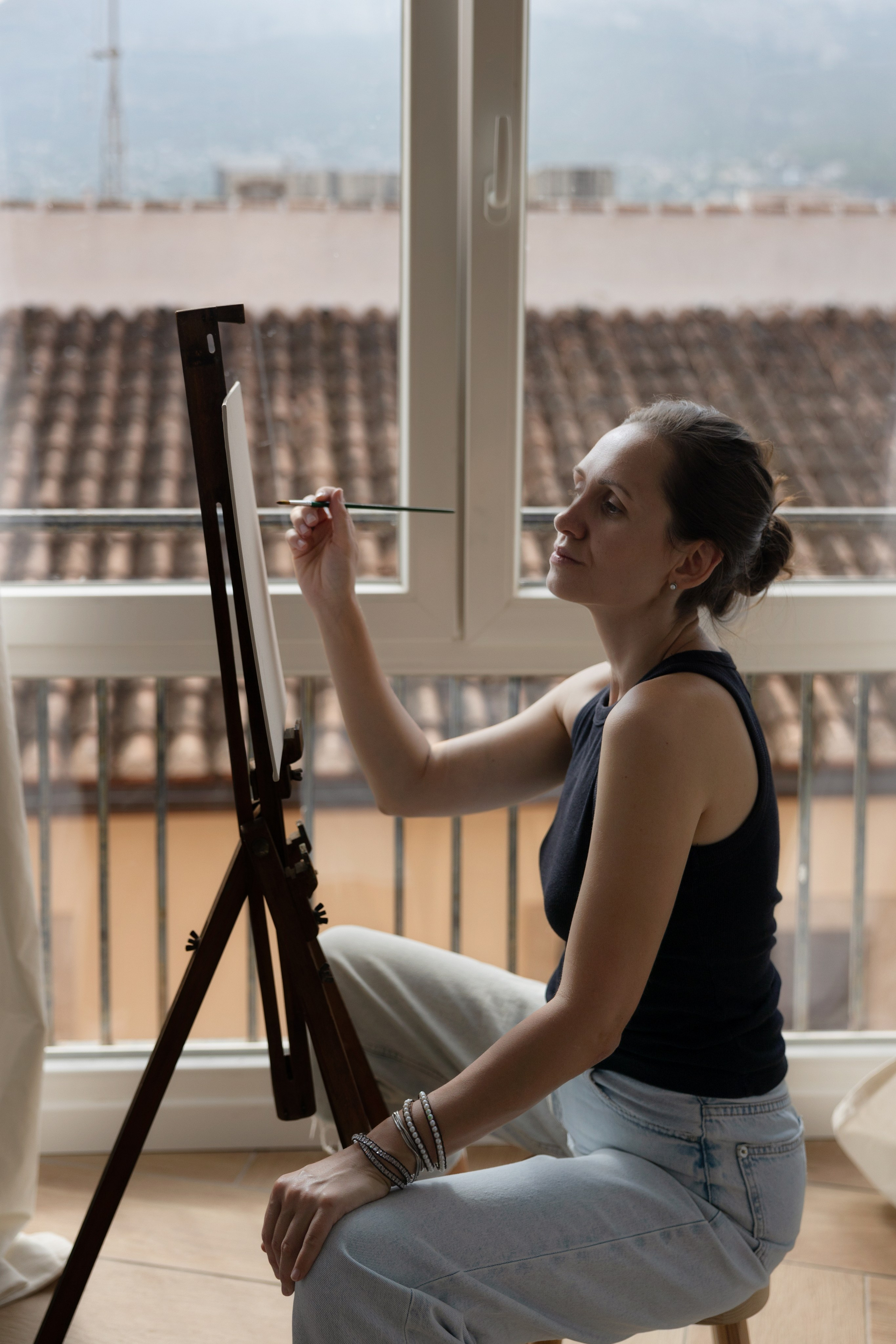 Séance photo de marque personnelle pour art-thérapeute. Eugénie Smirnova — Photographe à Toulouse et dans le Sud-Ouest