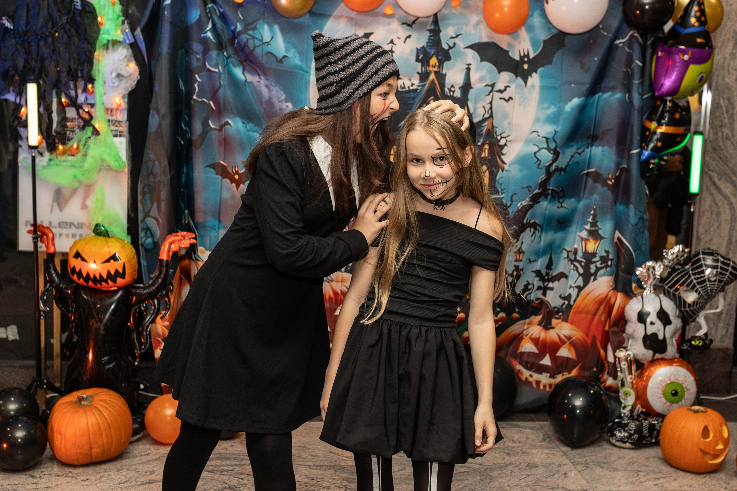 Leo dance studio Helloween 2025. Семейный и детский фотограф в Варшаве Мила Бобровская