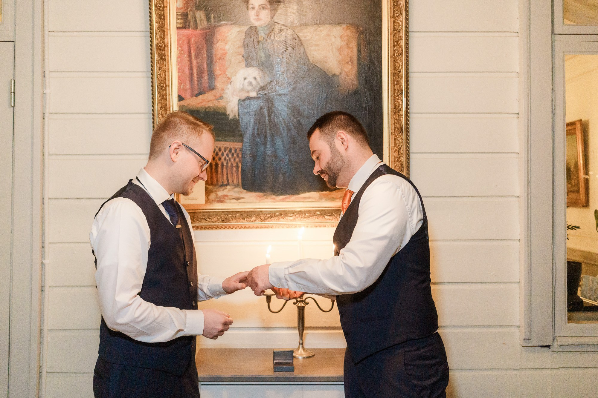 Daniel&Patrik, Intiimit häät Puotilan kartanossa