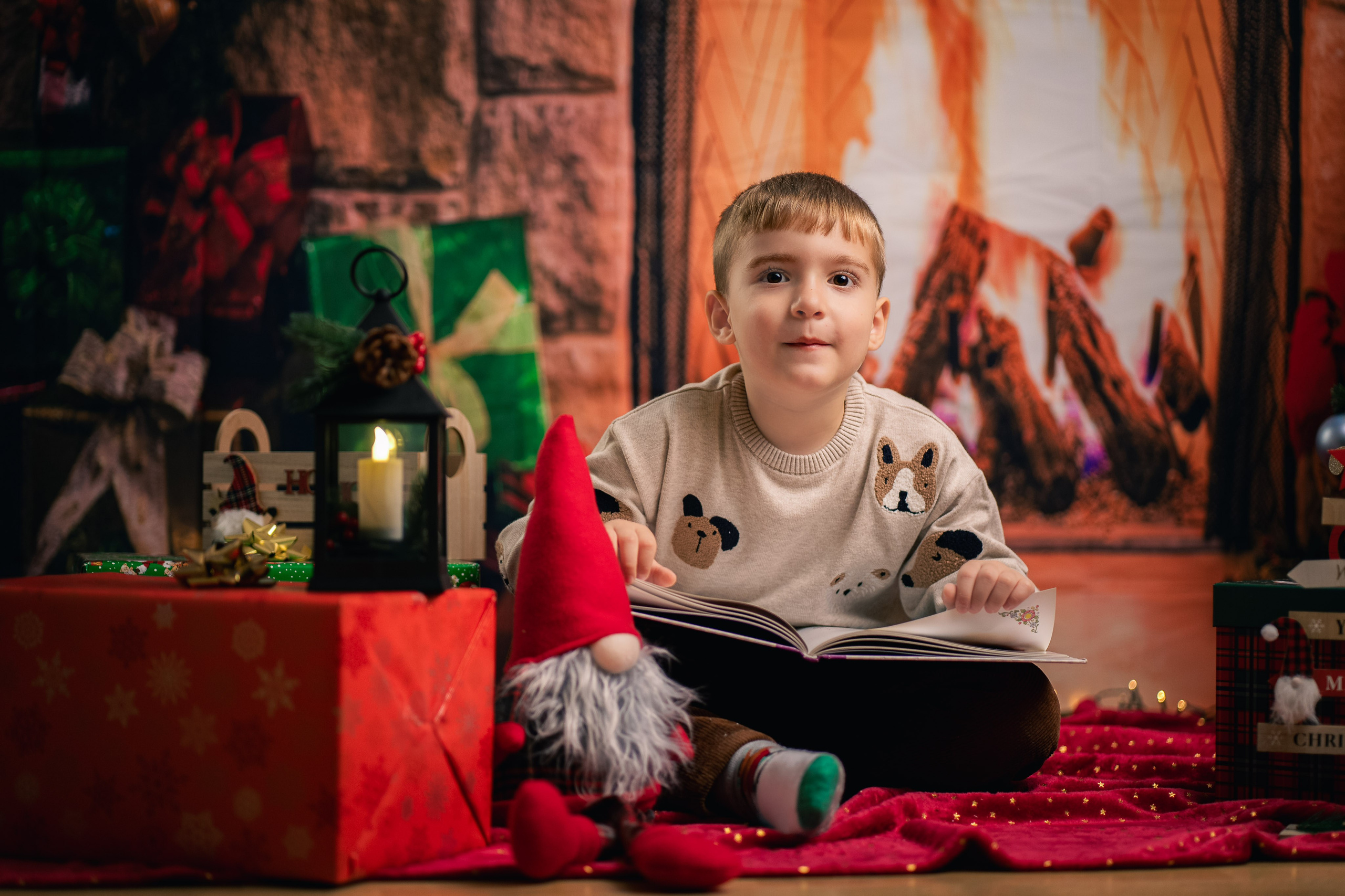 Sedinta foto Craciun — Gradinita Miniterra. Liviu Andrei - Fotograf