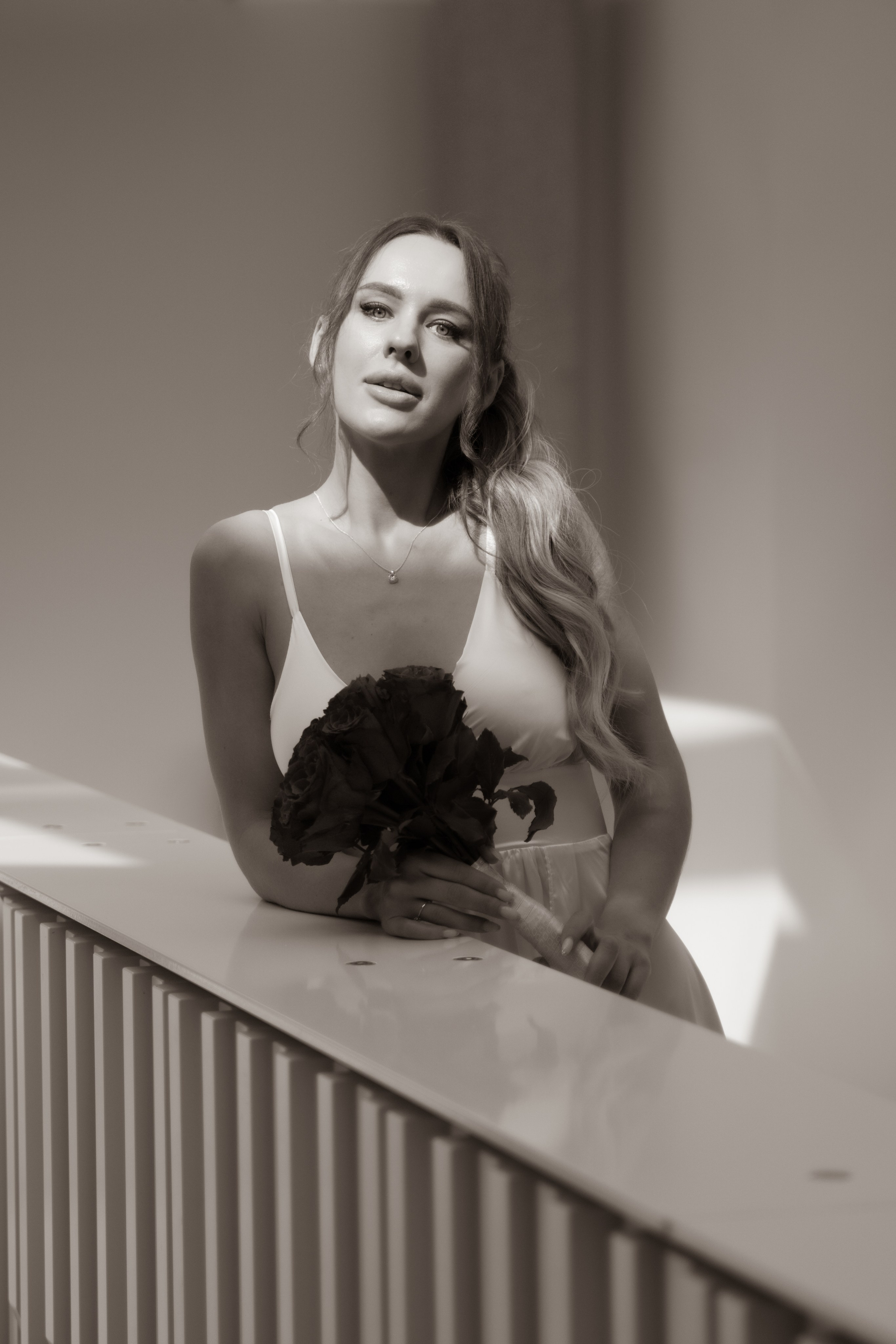 Photos. Vidéographe au Luxembourg Veta Vlasova