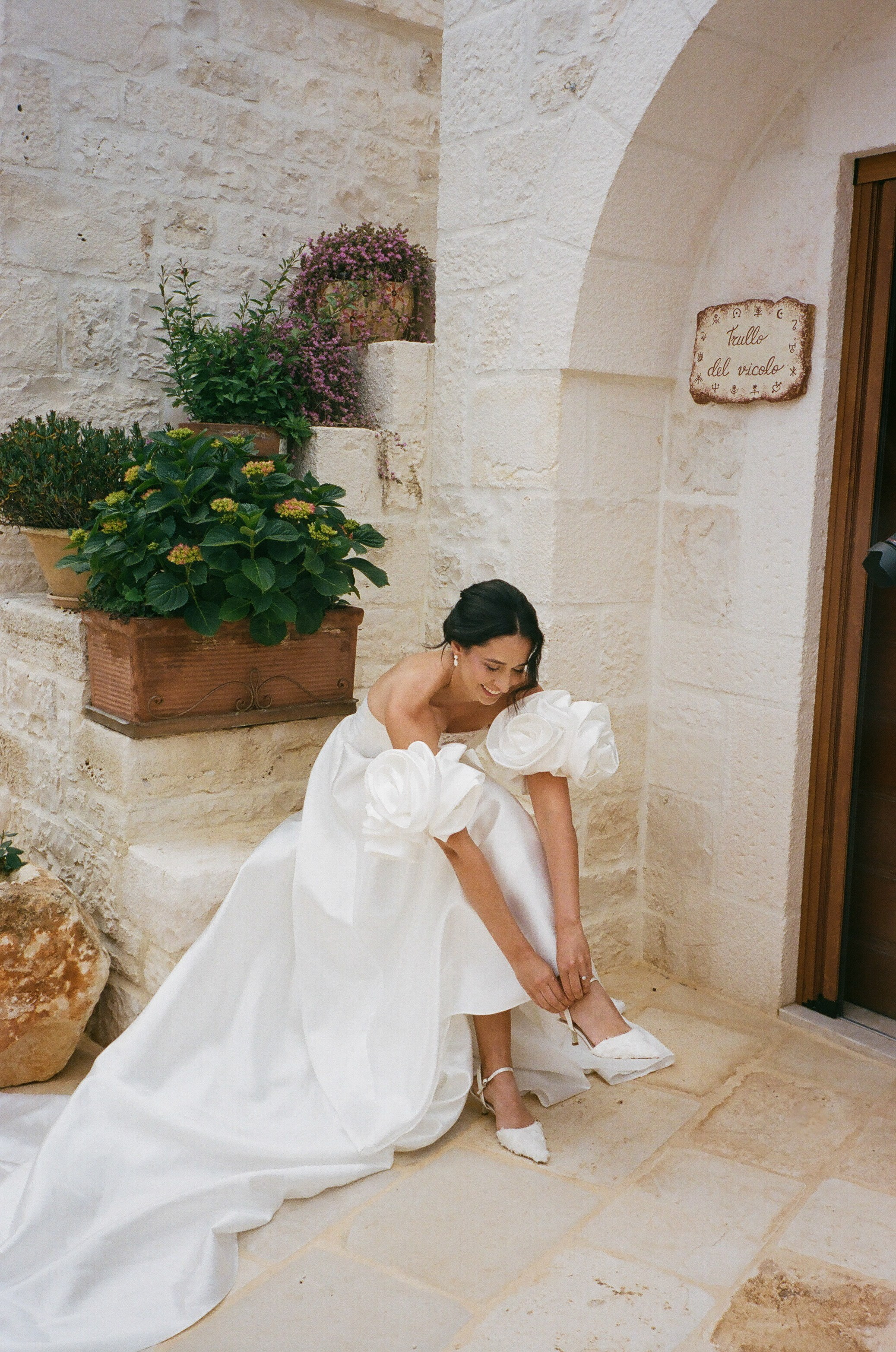 Stephanie & Christian film photos. Wedding photographer Italy