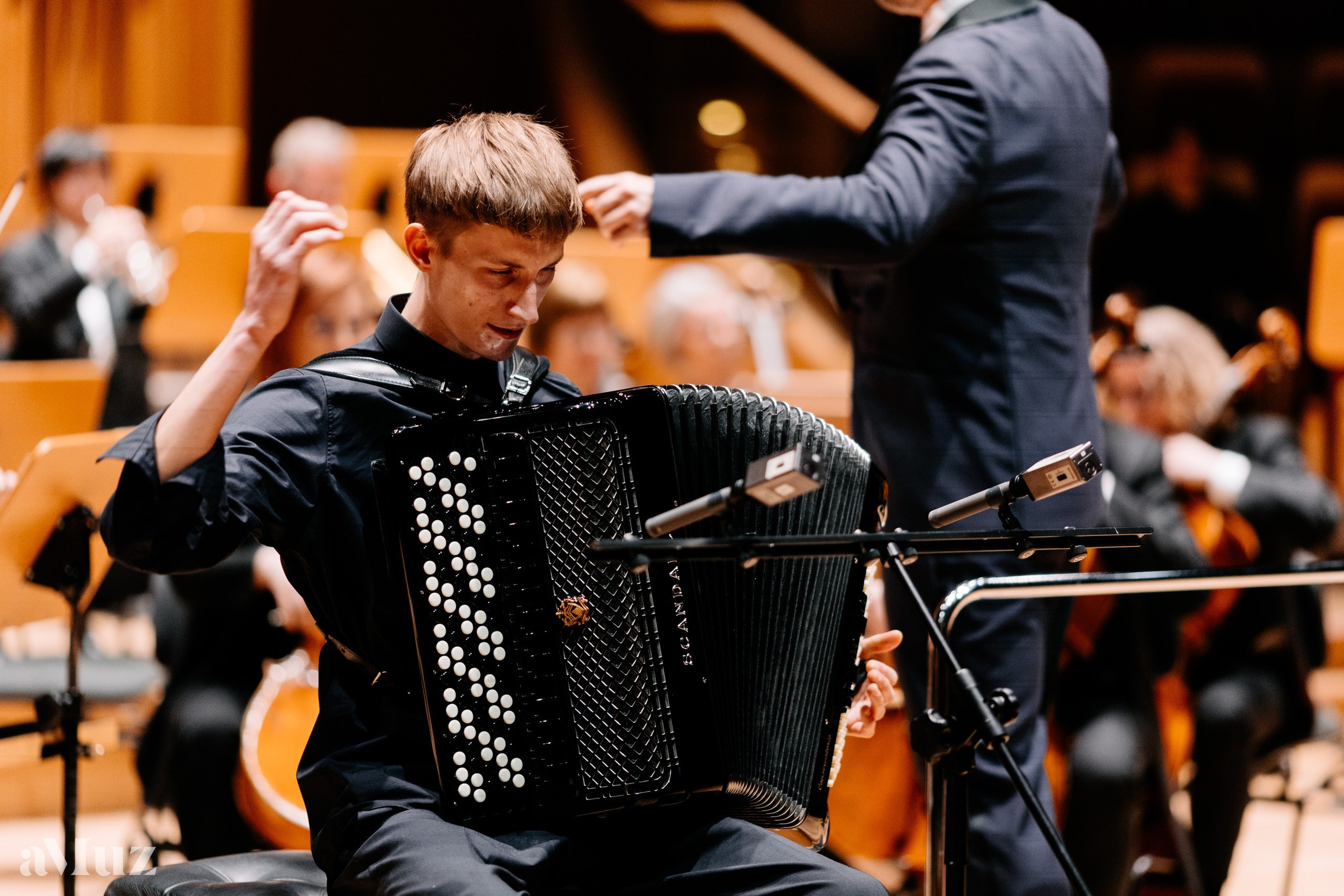 Koncert dyplomantów aMuz w Polskiej Filharmonii Bałtyckiej. Fotograf Ślubny Warszawa - Sesje Biznesowe Rodzinne Eventy