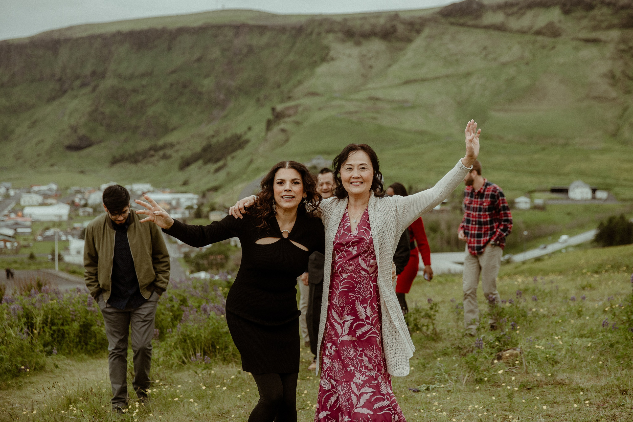Elopement at Kvernufoss Waterfall. Iceland elopement photo and video | Nikolaichik Photo