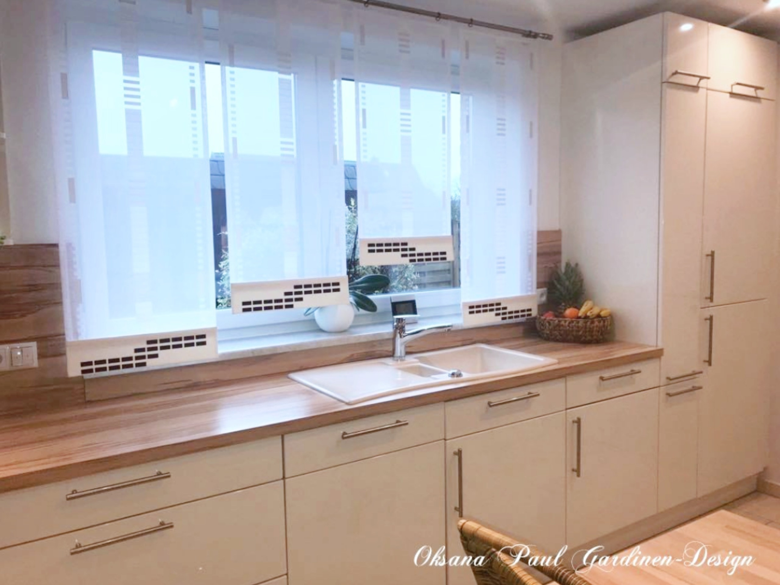 Кухня-столовая / Küche & Essbereich ➜. Oksana Paul-Gardinen-Design Oksana Paul ✧ Art of Gardinen & Textile Design ✧ Polymer Clay Art & Handmade Creatures