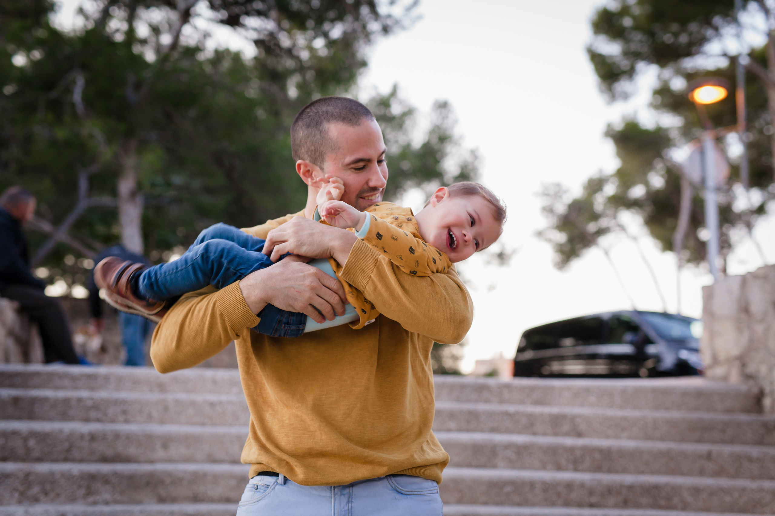 Sesión de fotos familiares en Salou. Fotógrafo en Barcelona  Maslik Yulia