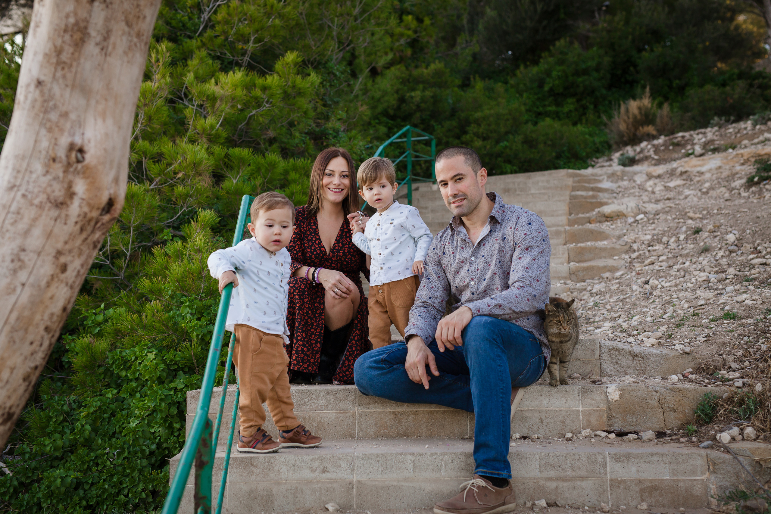 Sesión de fotos familiares en Salou. Fotógrafo en Barcelona  Maslik Yulia