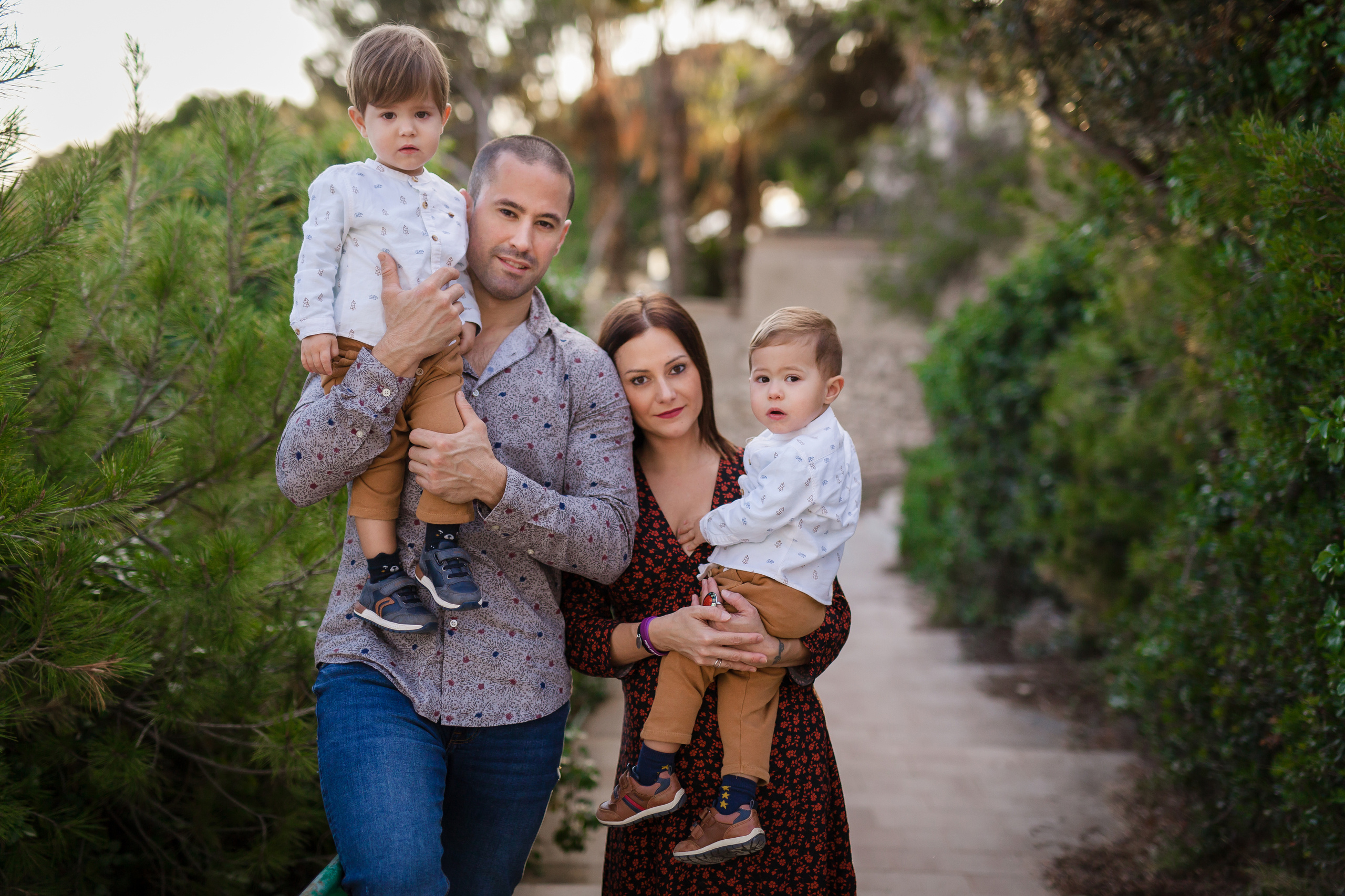 Sesión de fotos familiares en Salou. Fotógrafo en Barcelona  Maslik Yulia