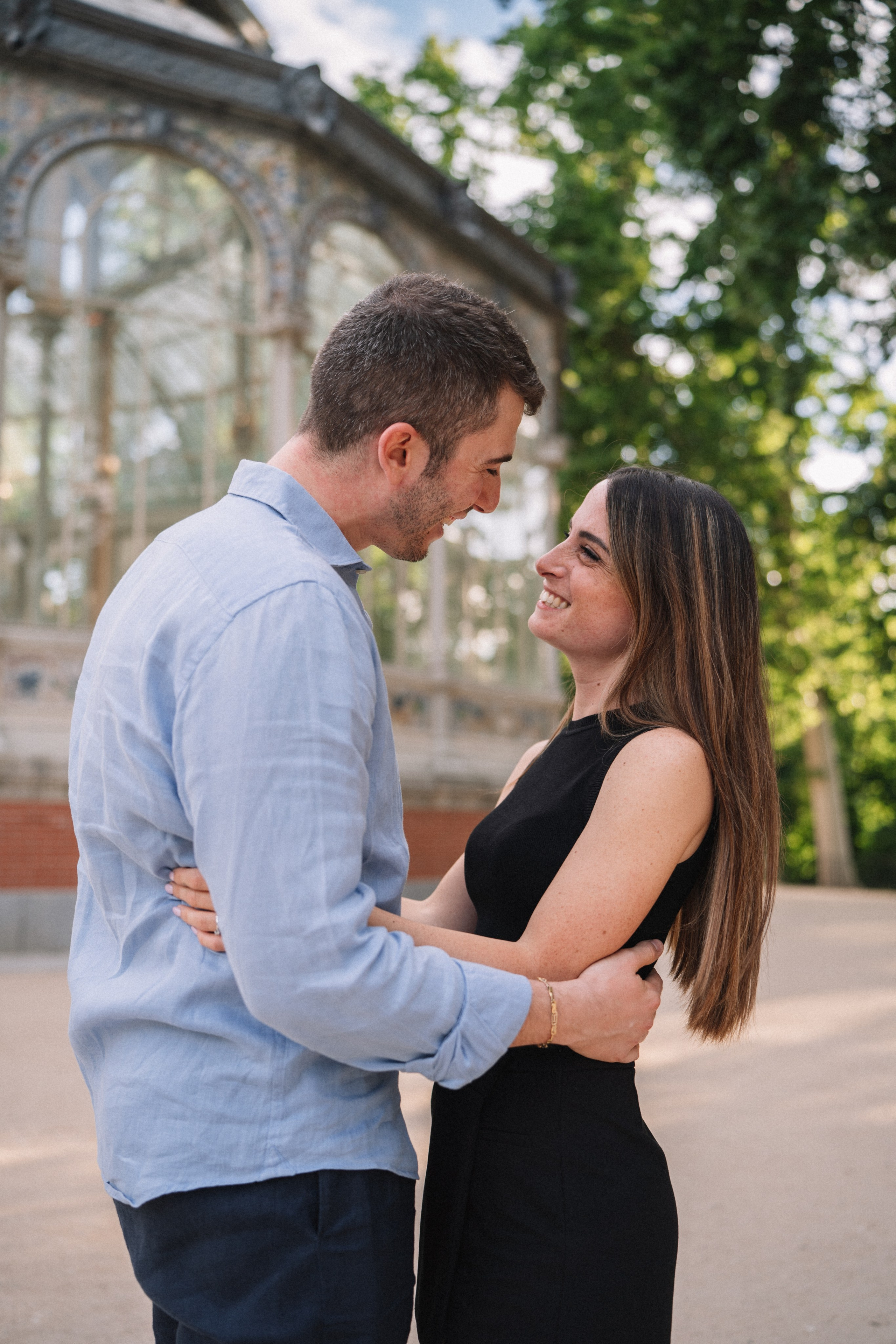 Sesiones de fotos de propuesta de matrimonio en Madrid. Fotógrafo en Madrid, España. Alyona Belyaninova