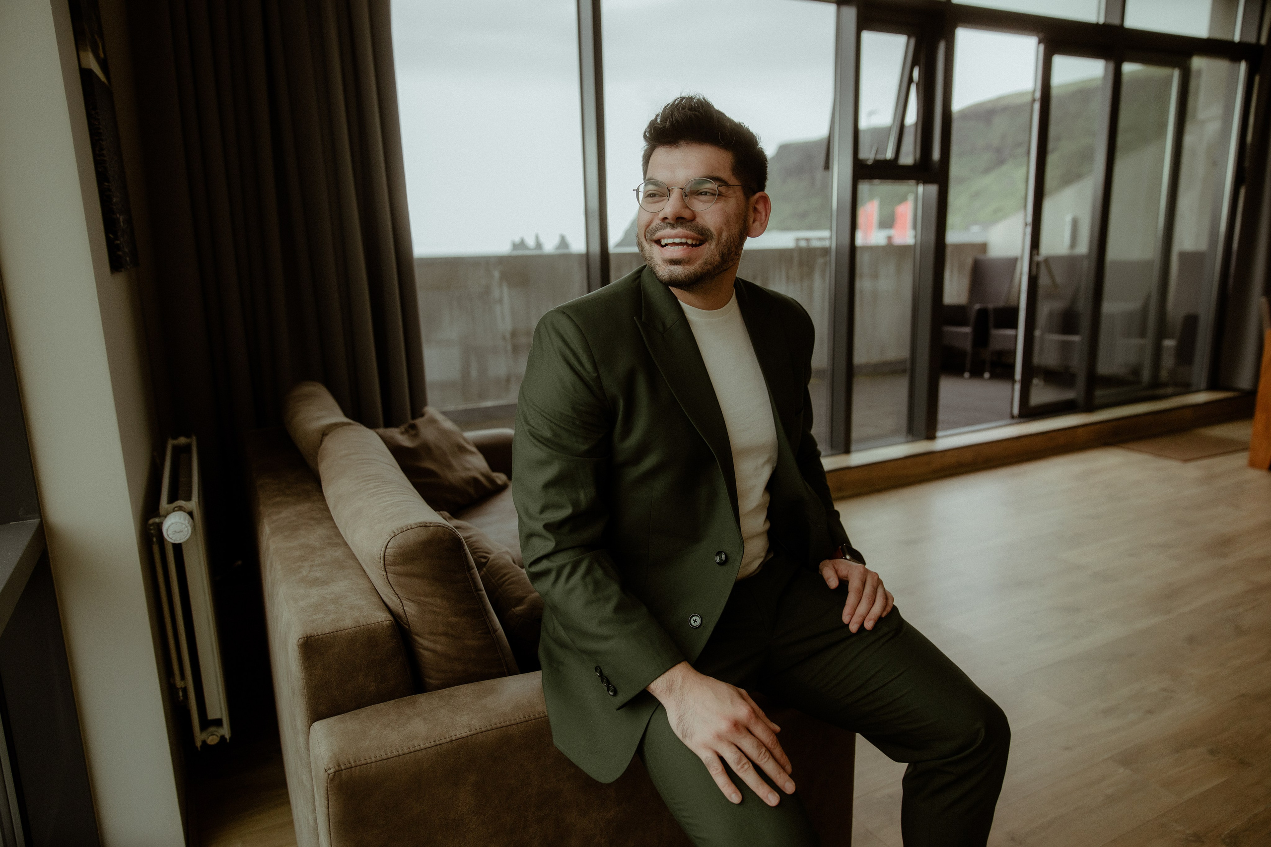 Elopement at Kvernufoss Waterfall. Iceland elopement photo and video | Nikolaichik Photo