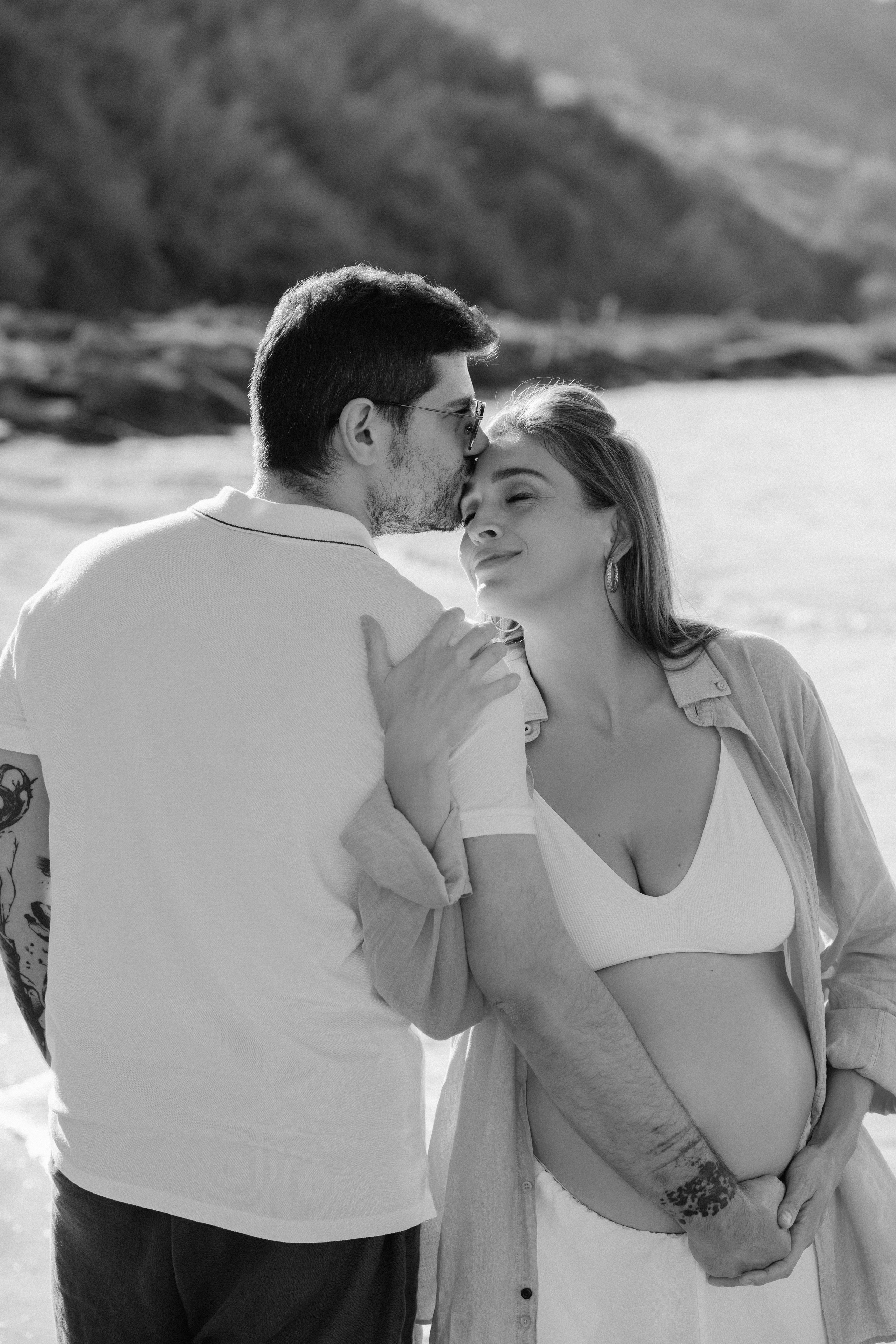 In dolce attesa. Fotografa Rimini