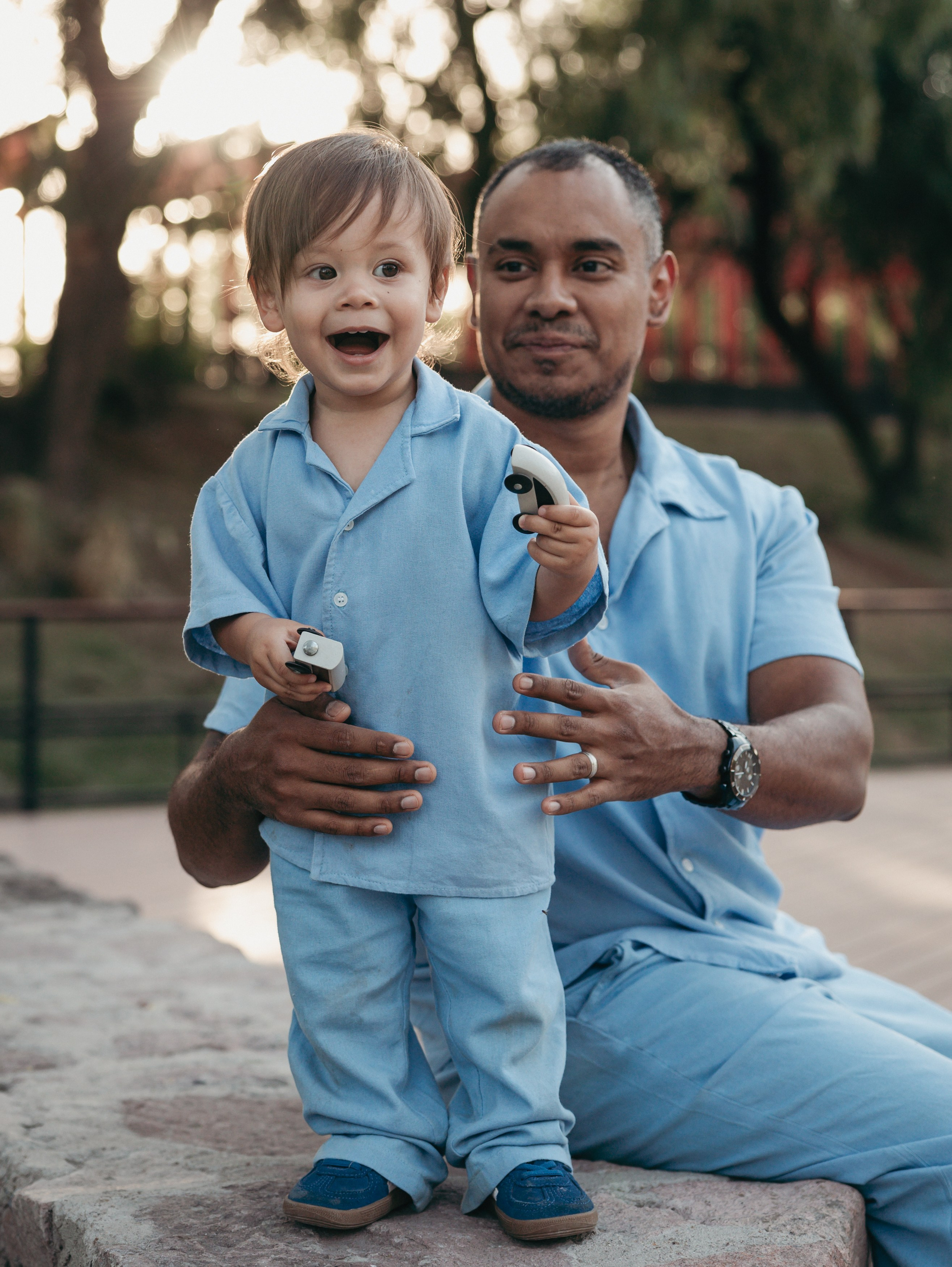 Father and Son. Lifestyle and Family Photographer in Pisek Oxana Telupilova